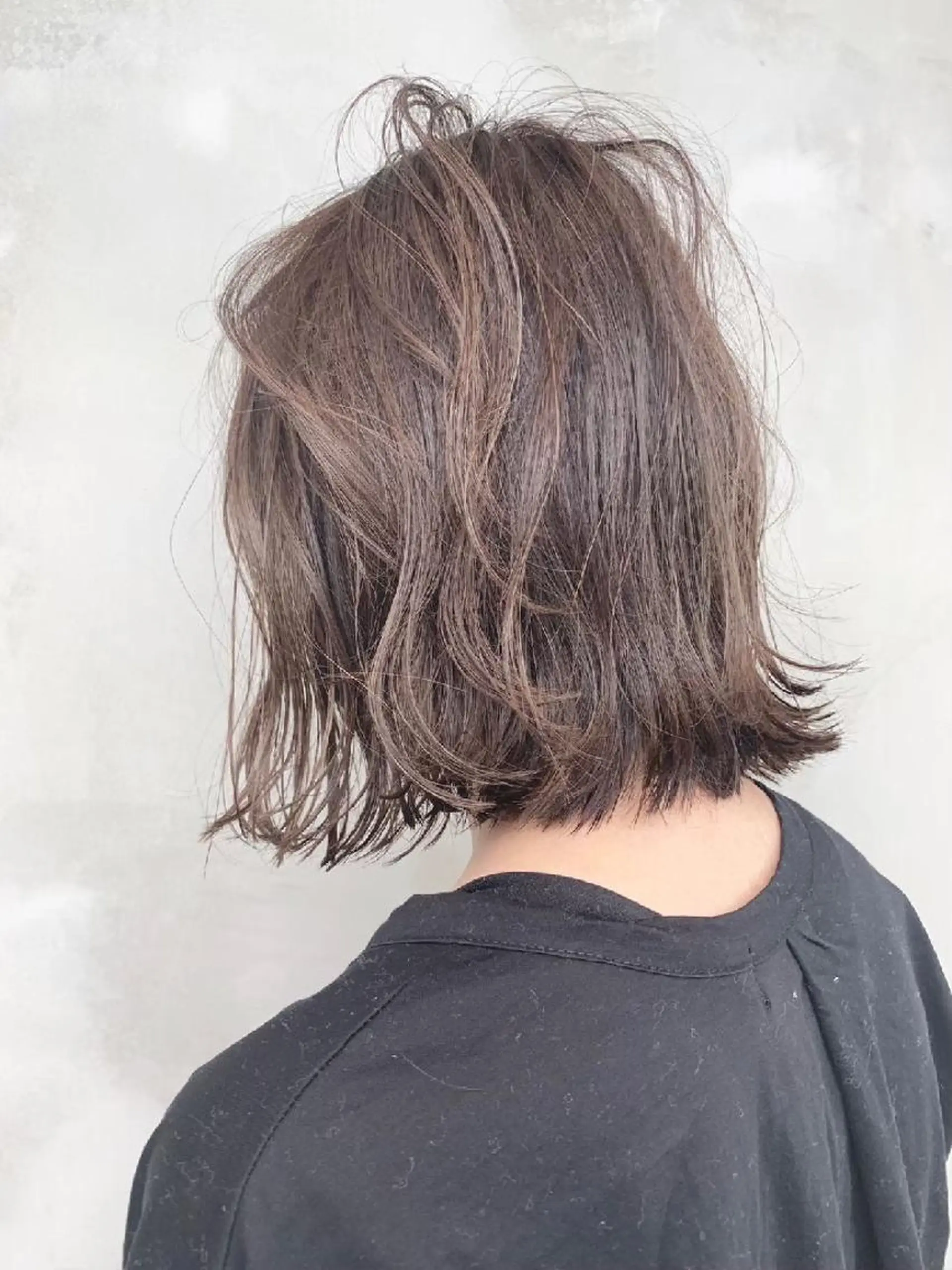 ミディアム カラー 新宿メンズ専門 モテ清潔感パーマ特化のヘアスタイル