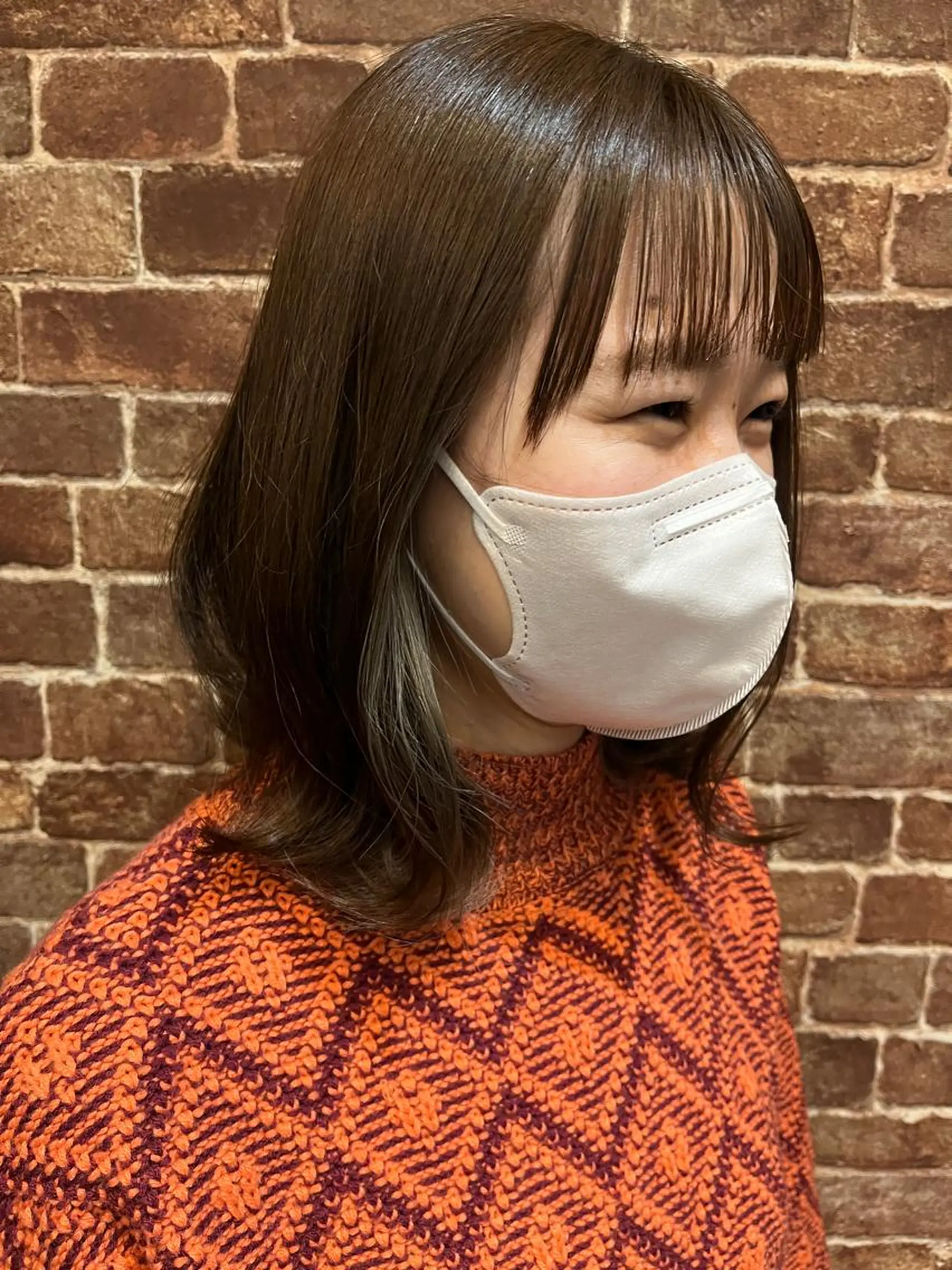 ミディアム カラー パーマ ヘアアレンジ メンズ キッズ ネイル マツエク・マツパ アイブロウ メンズブリーチ メンズハイライト メンズインナーカラー メンズ韓国風 ブリーチ カット 久木原 ゆりのヘアスタイル