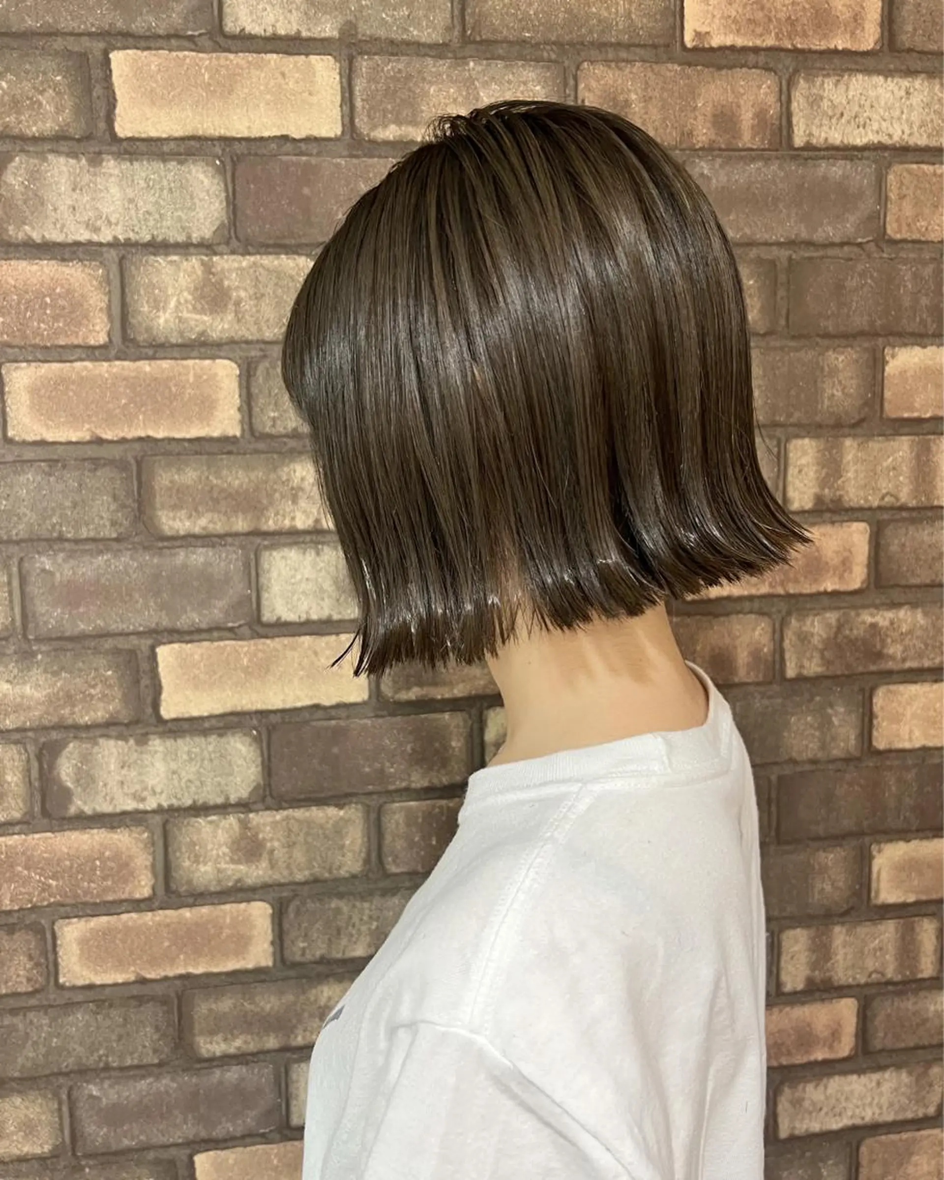 ショート カット トリートメント 髪質改善/デザイン/ 天王寺/奥野和広のヘアスタイル