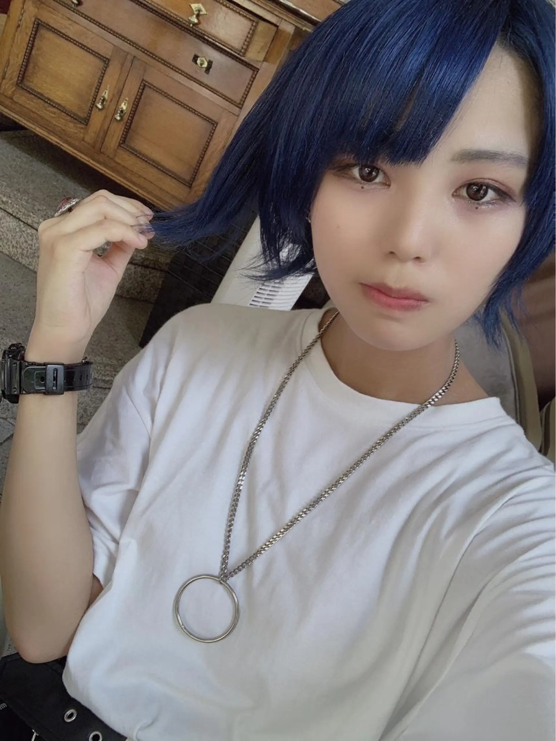 ショート 派手髪支持率No1 Eisukeのヘアスタイル