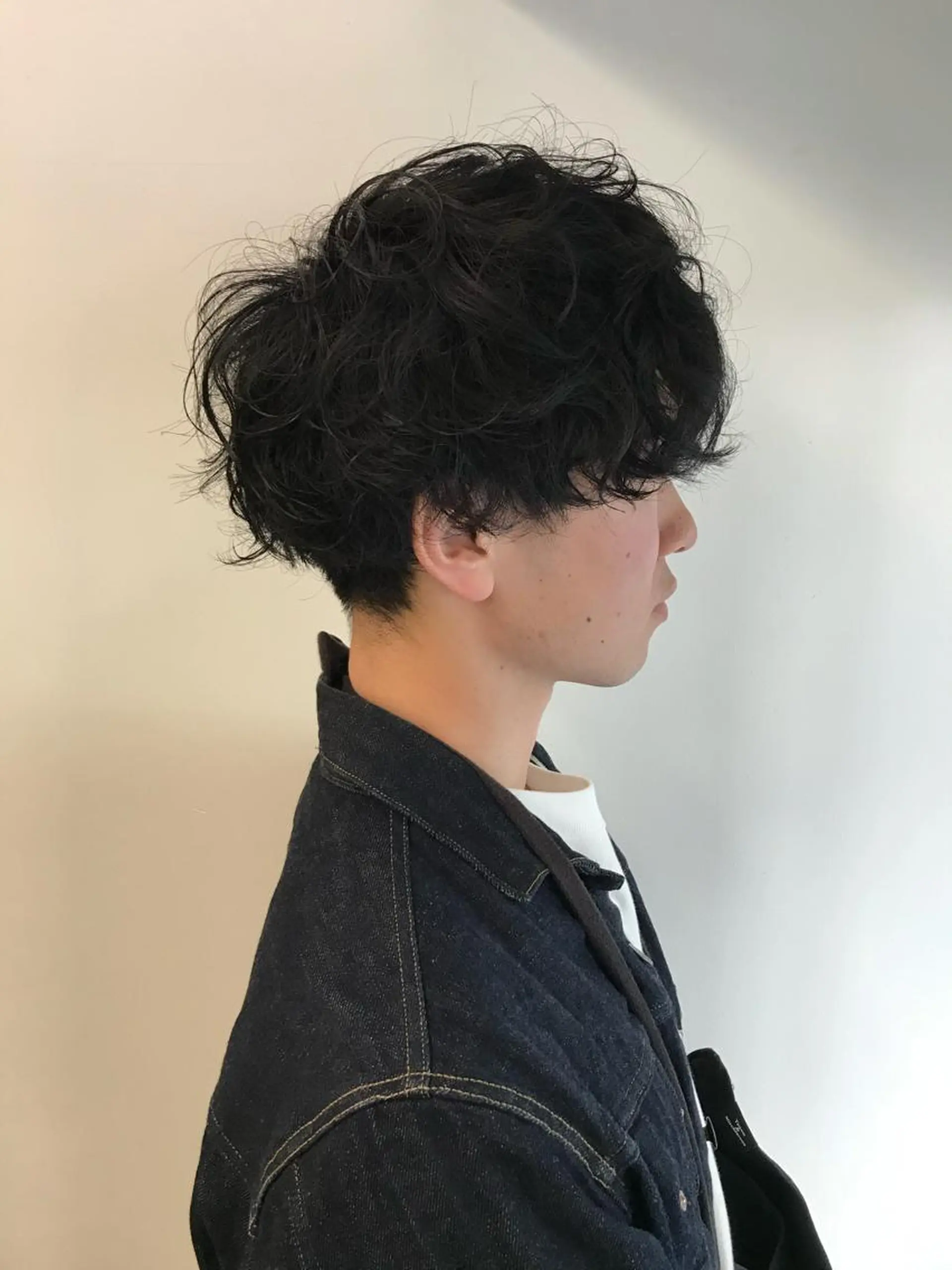 ショート メンズ マッシュ 艶髪カラー& トリートメント　松村のヘアスタイル