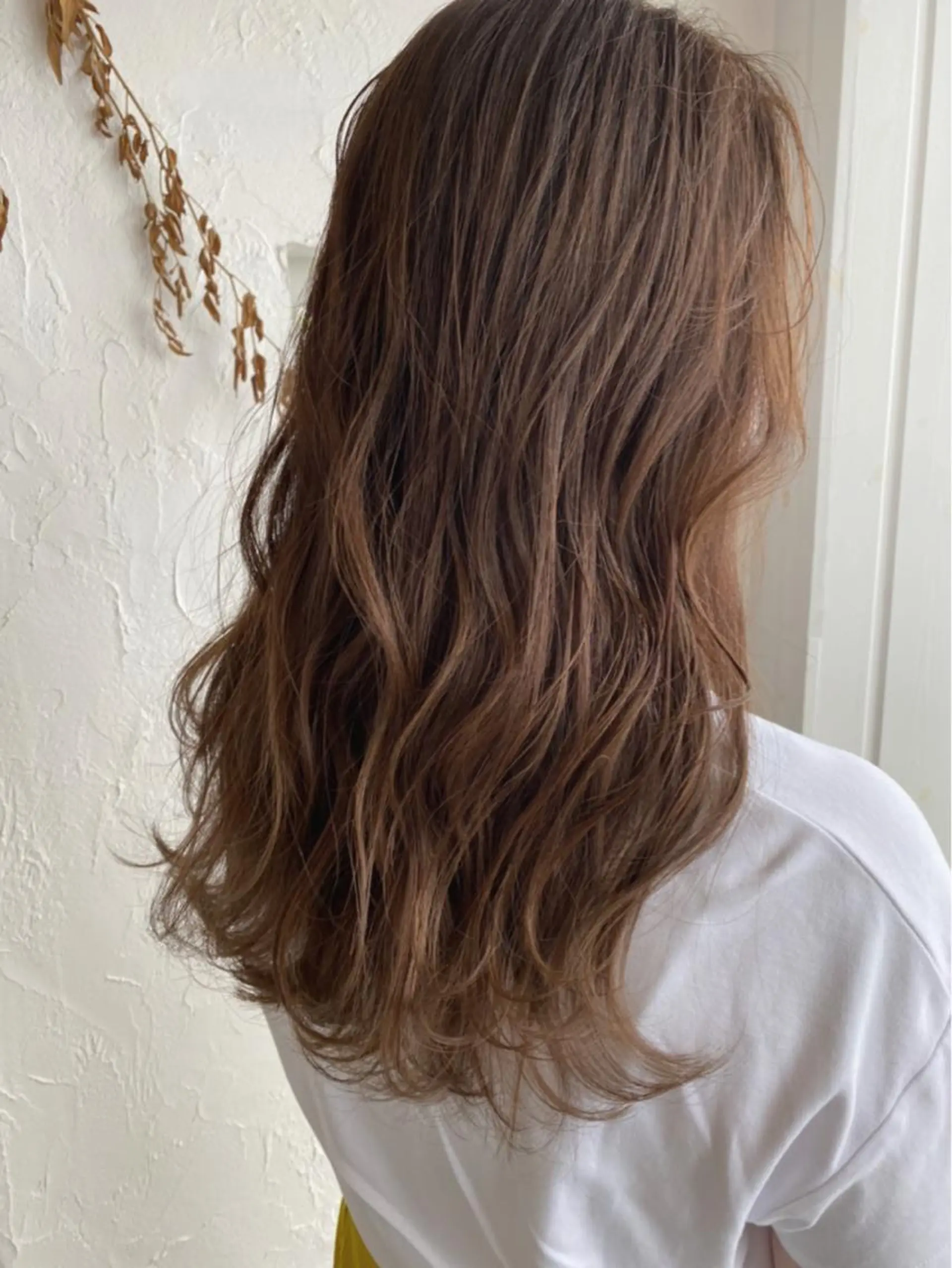 ロング カラー パーマ 豊橋美容院 ソンリエのヘアスタイル