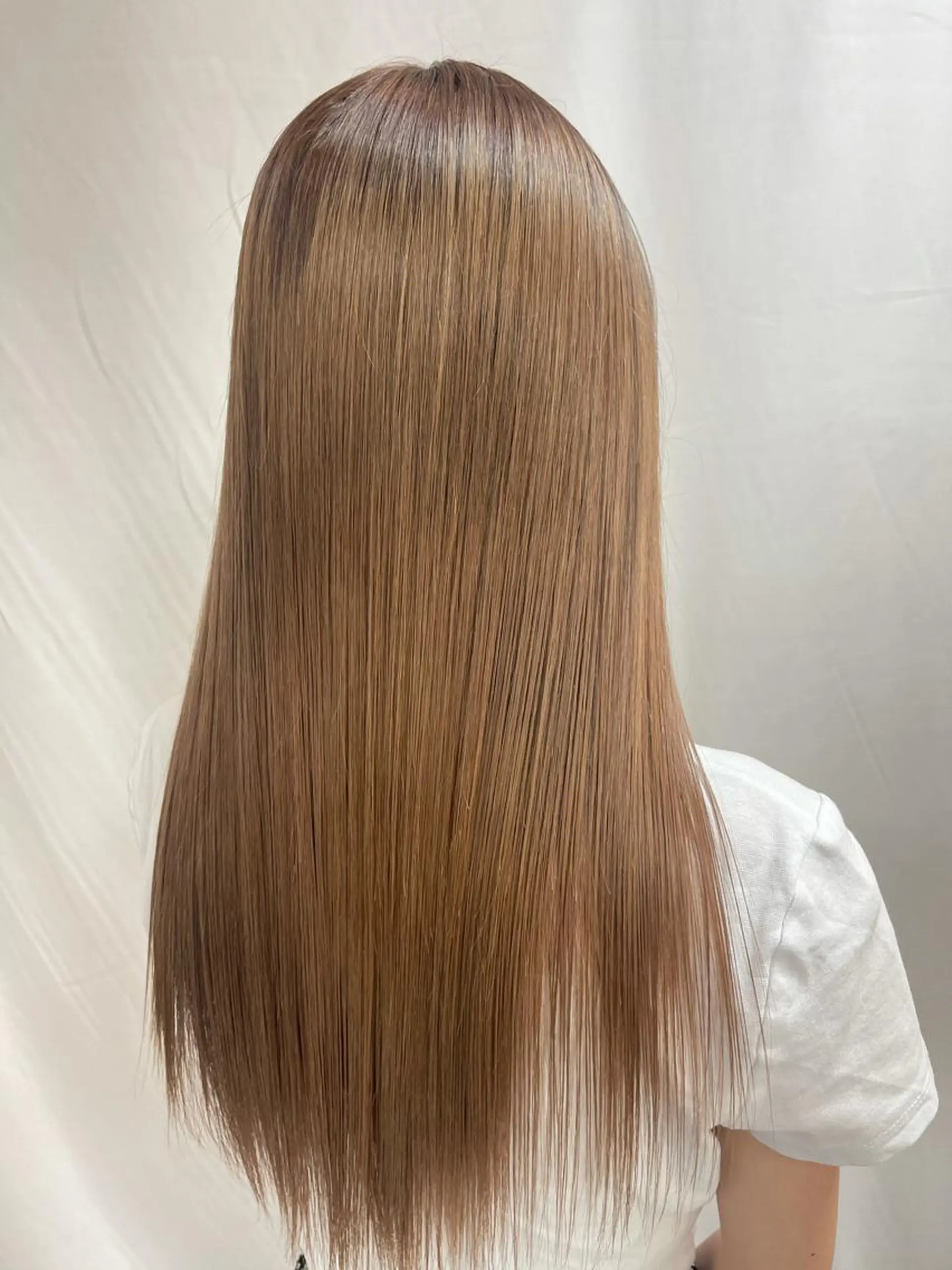 ロング パーマ 縮毛矯正 カット 縮毛矯正 トリートメント 髪質改善/縮毛矯正 /レイヤー岡部のヘアスタイル