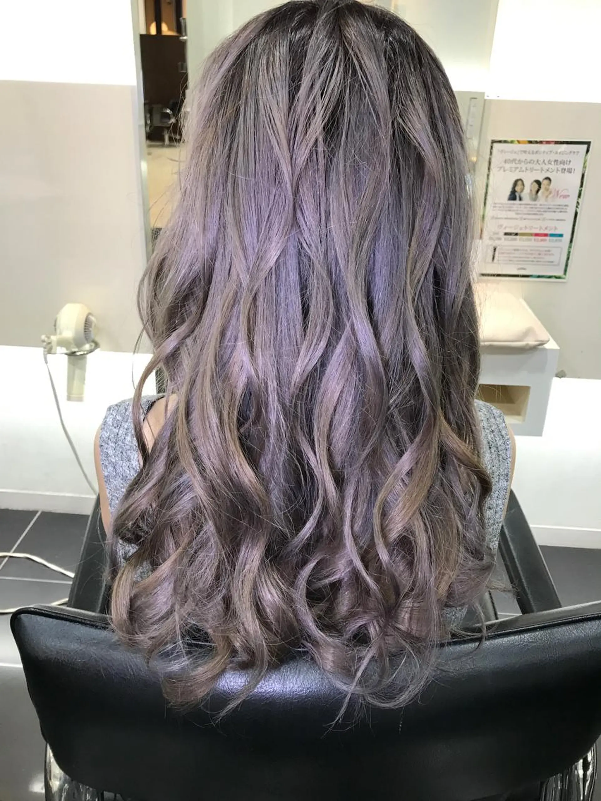 ロング カラー 関口 友行のヘアスタイル