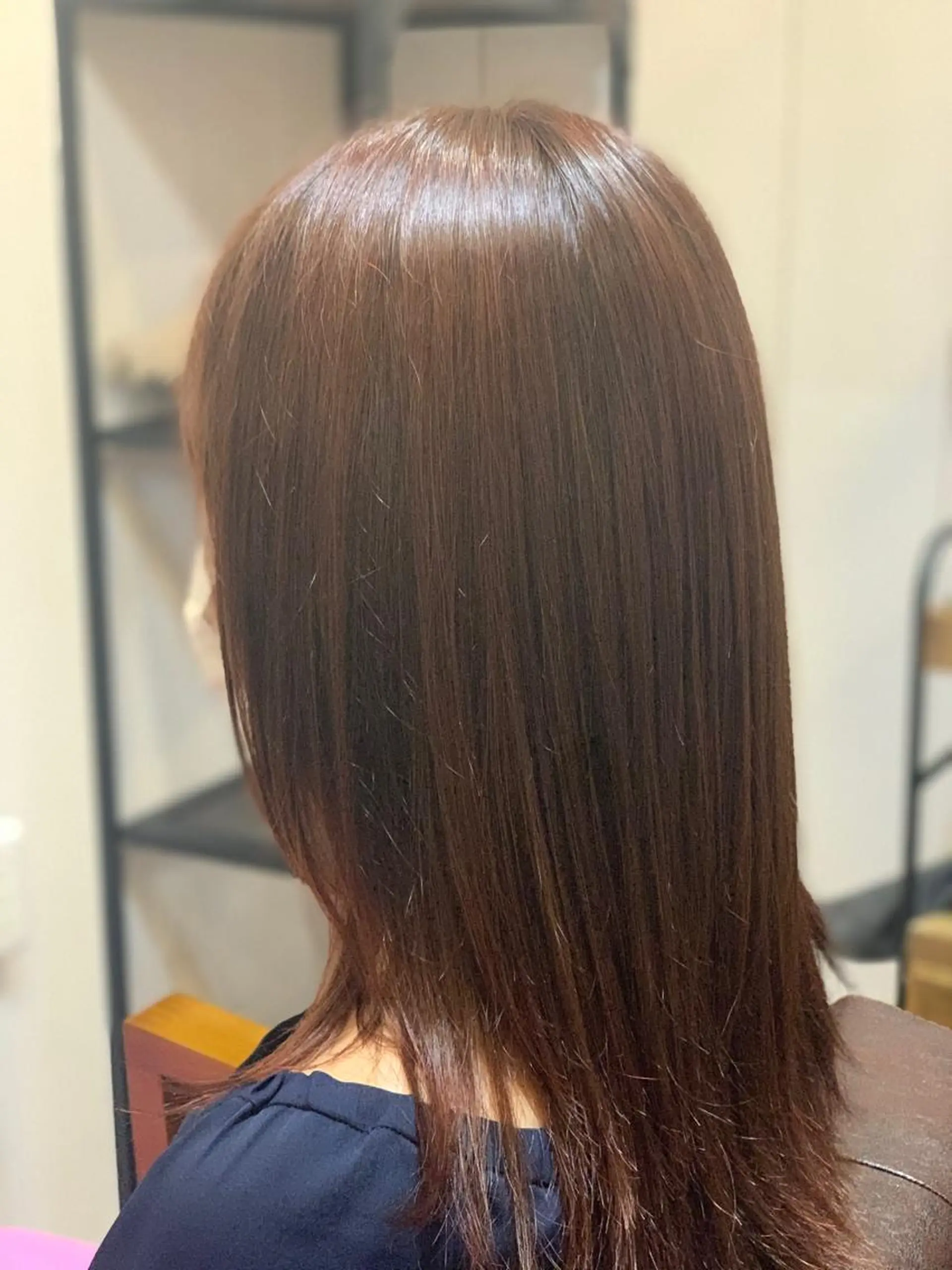 セミロング ヘアカラー トリートメント 前井 正人のヘアスタイル