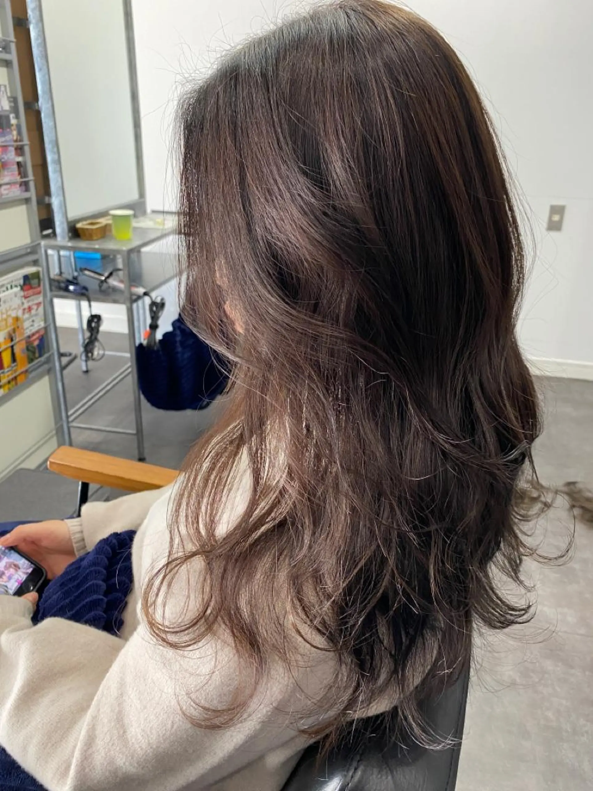 セミロング 平田 広大のヘアスタイル