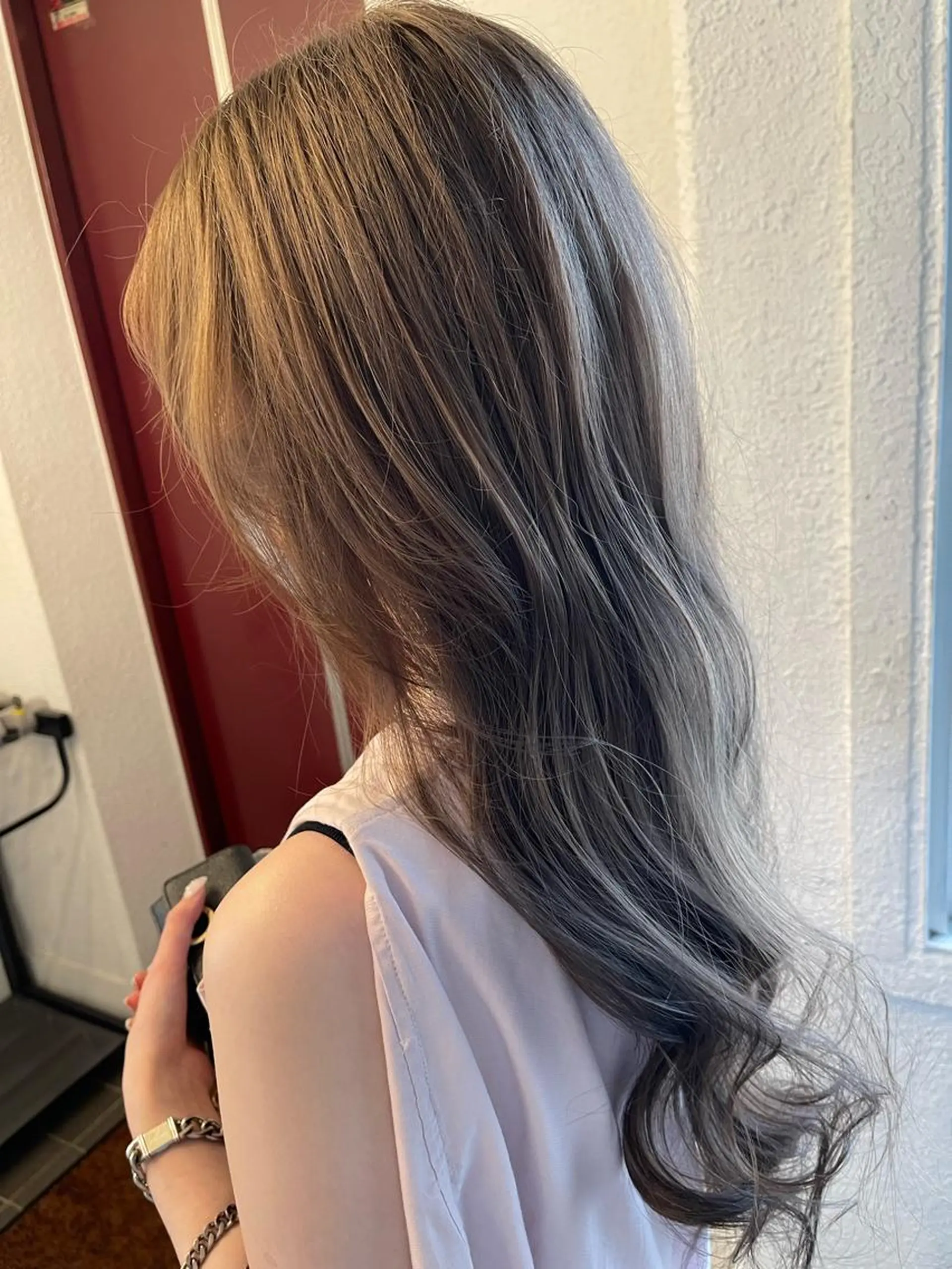 ミディアム 竹下 了史のヘアスタイル