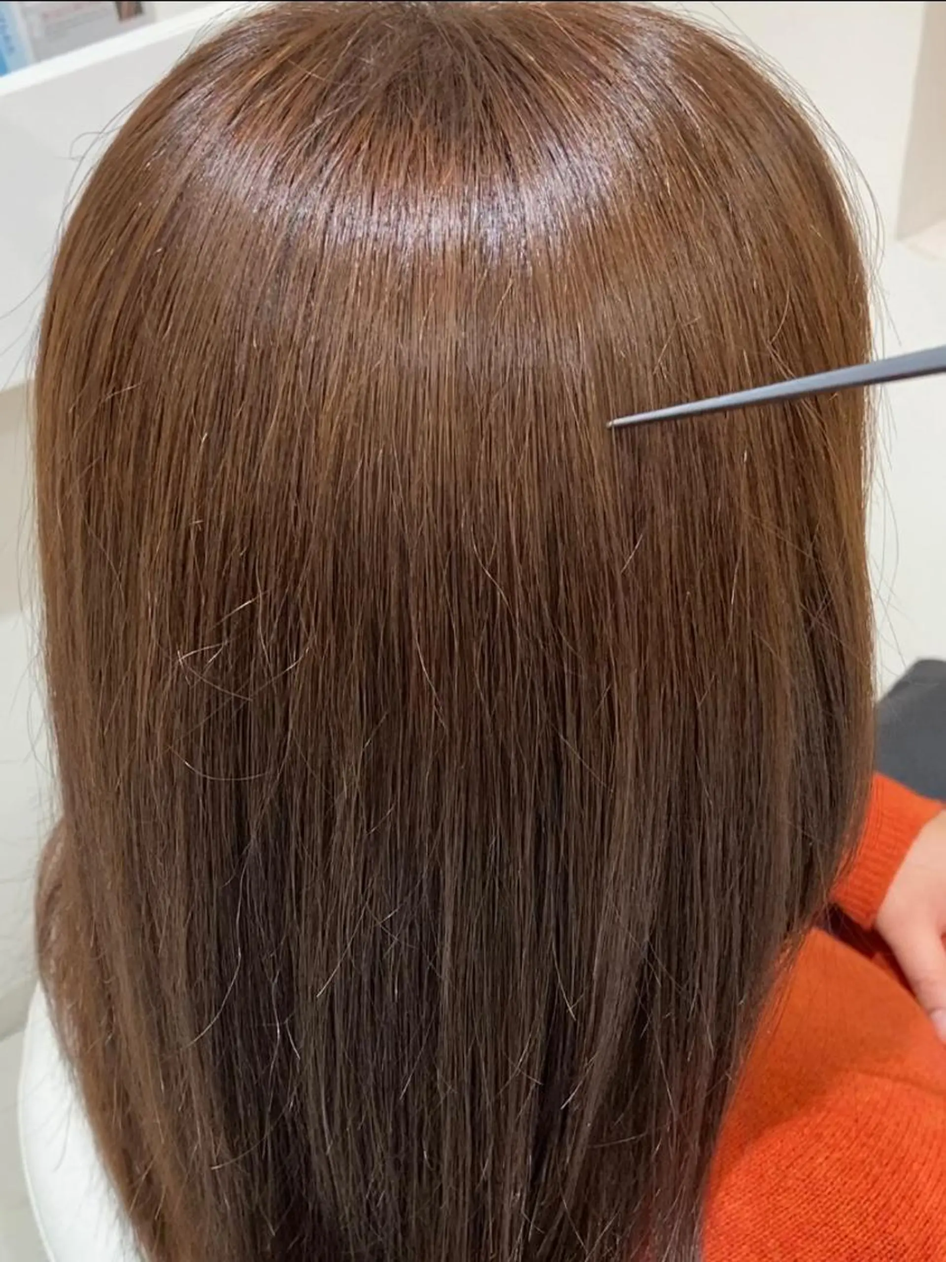 ミディアム カラー 田中 あかねのヘアスタイル