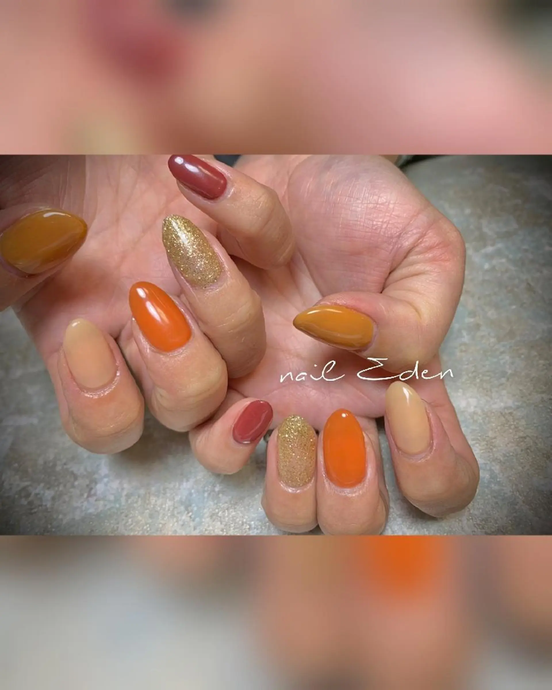ネイル 持ち込み Eden ♾️のネイルデザイン