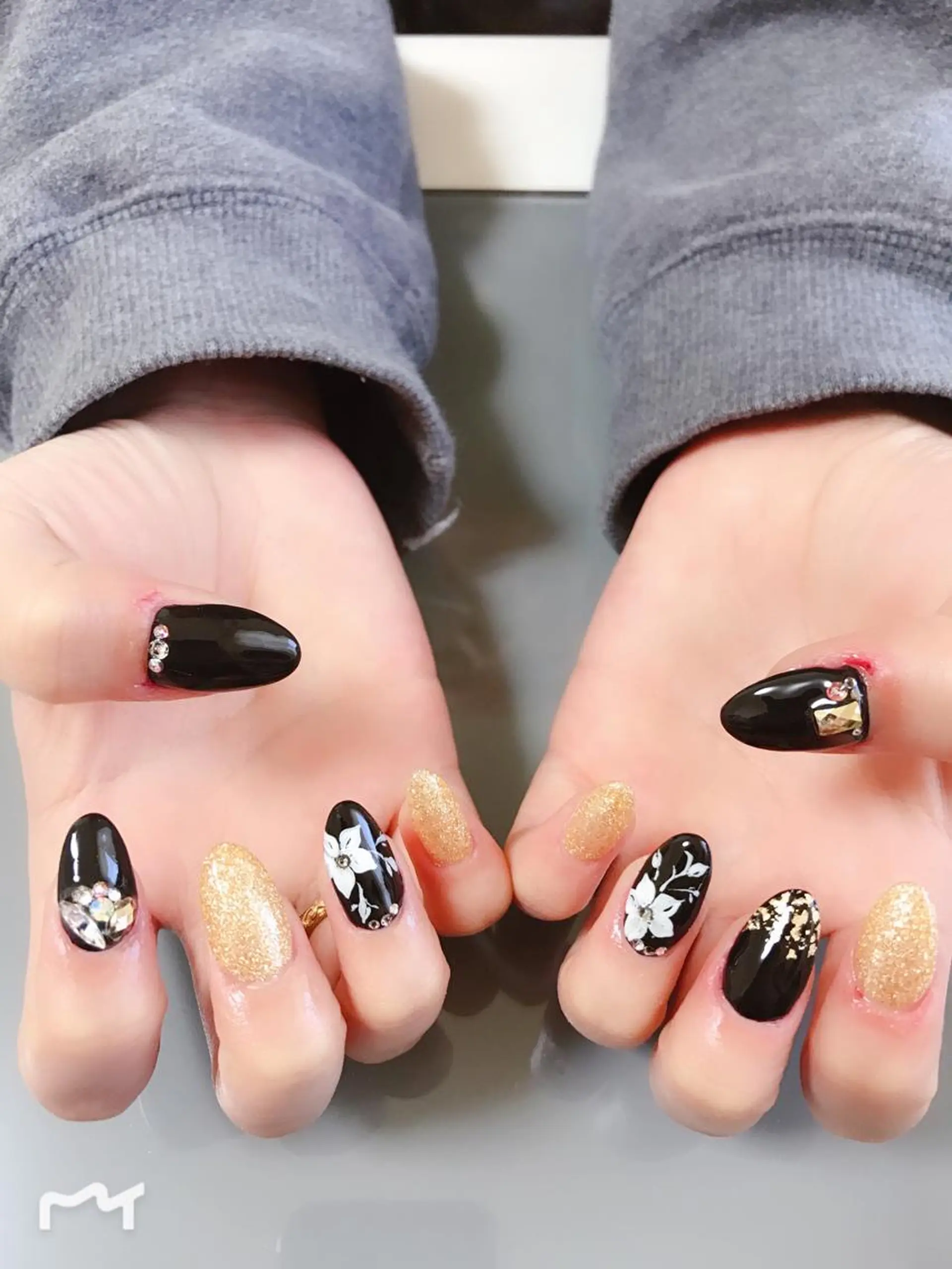 ネイル 成人式 ハンドネイル Masuko Yasukaのネイルデザイン