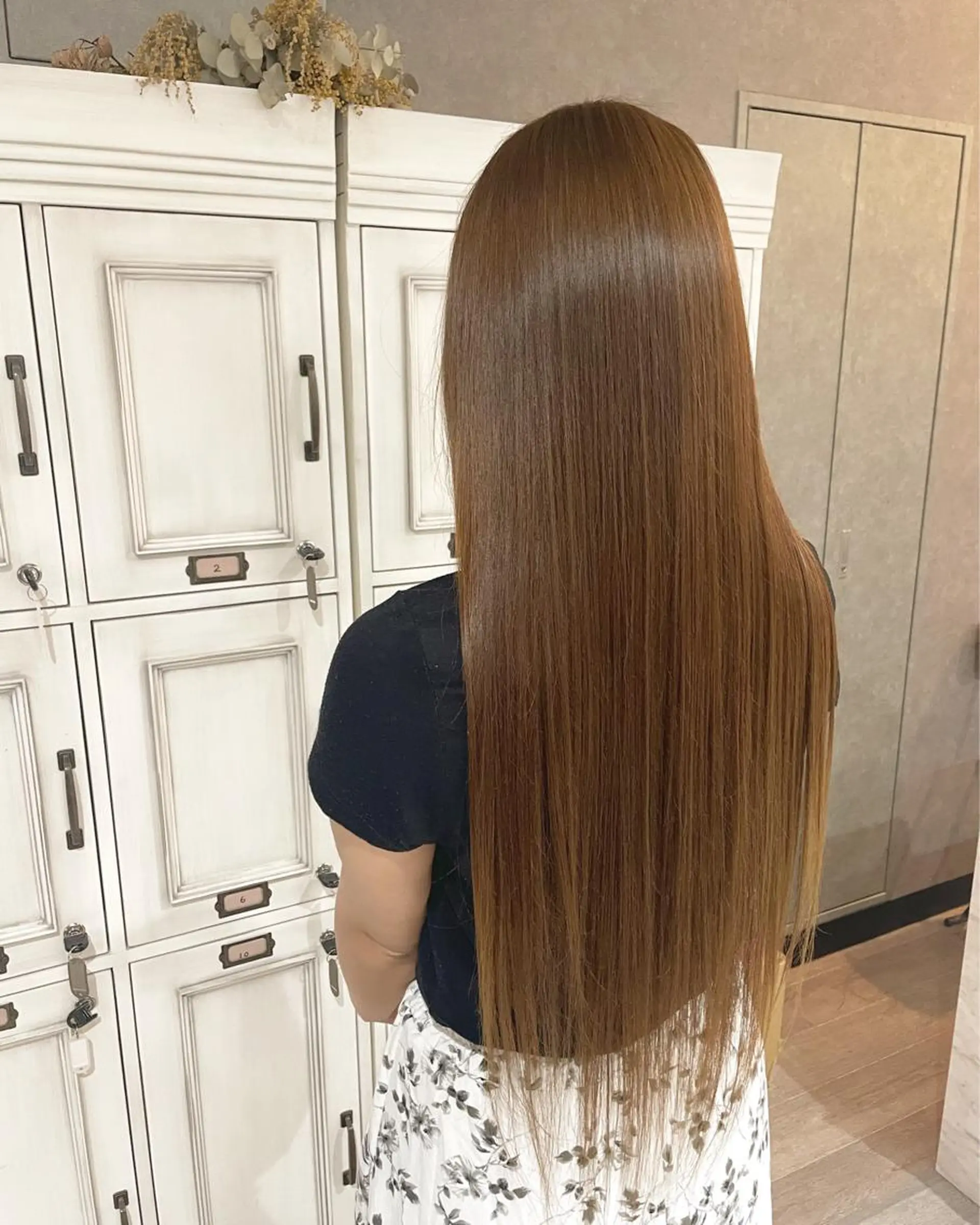 ロング カラー ブラウンカラー シアーブラウン Hair Labo ASH  あみん♡のヘアスタイル