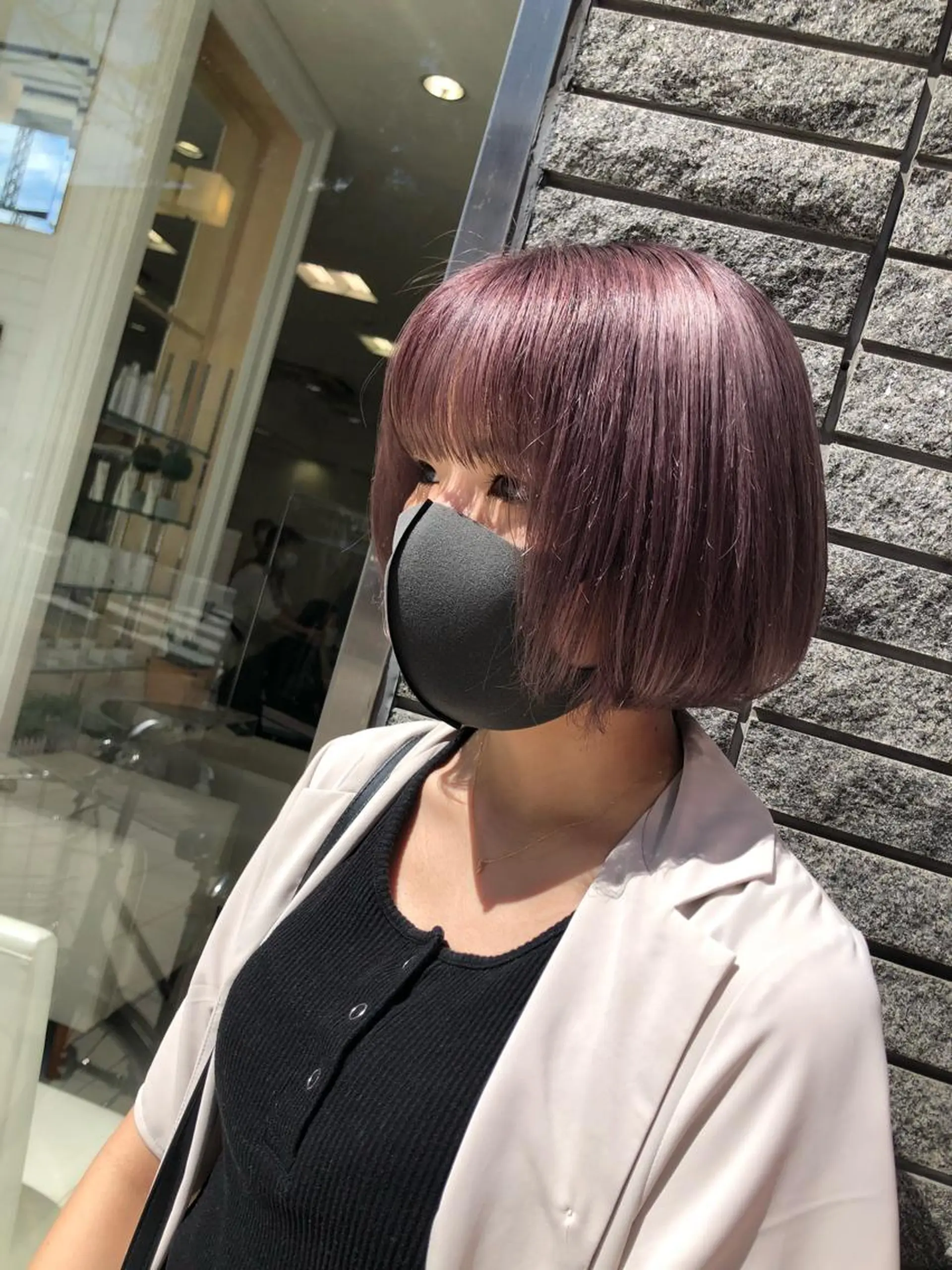 ミディアム カット ヘアカラー トリートメント 🌼上水流 彩乃🌼のヘアスタイル