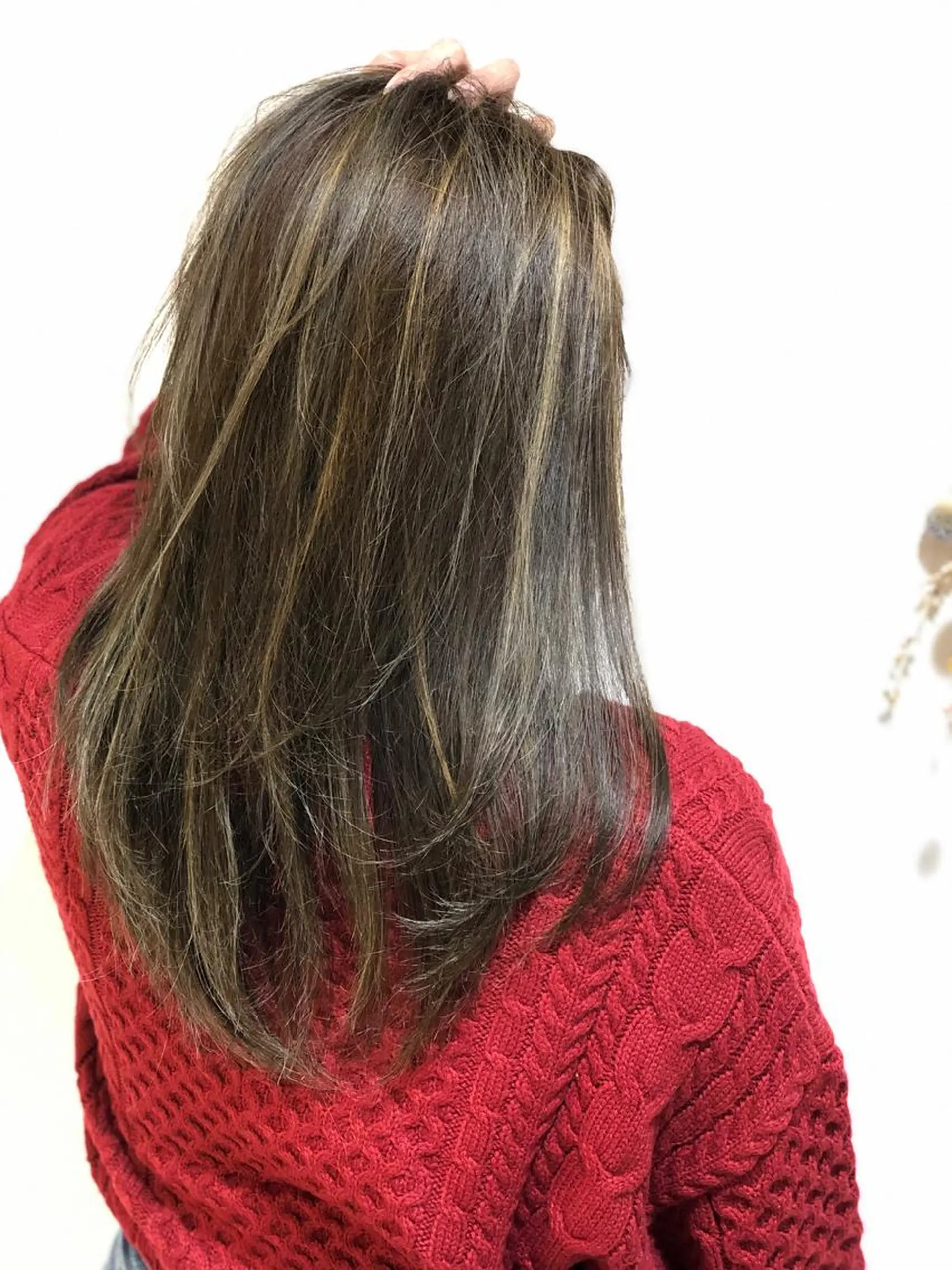 ロング 外国人風カラー ハイライト ブリーチ/髪質改善 NYNY大久保のヘアスタイル