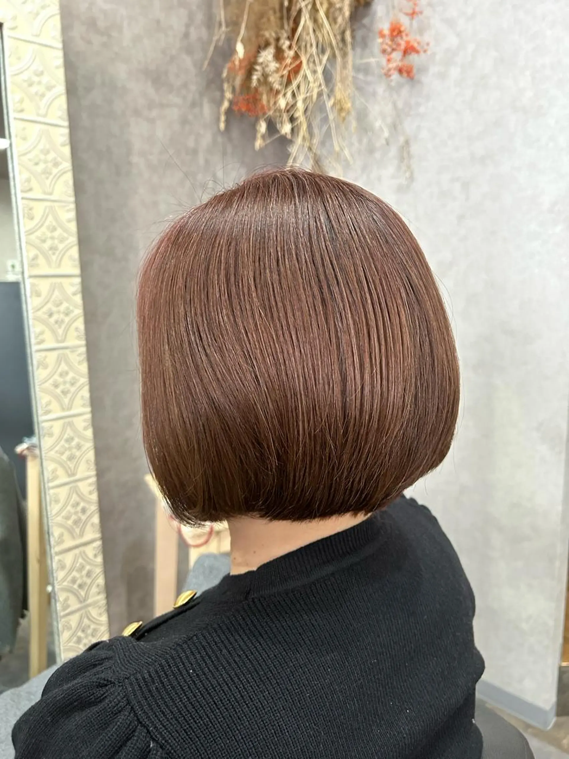 ミディアム ボブ giniro ホソミのヘアスタイル