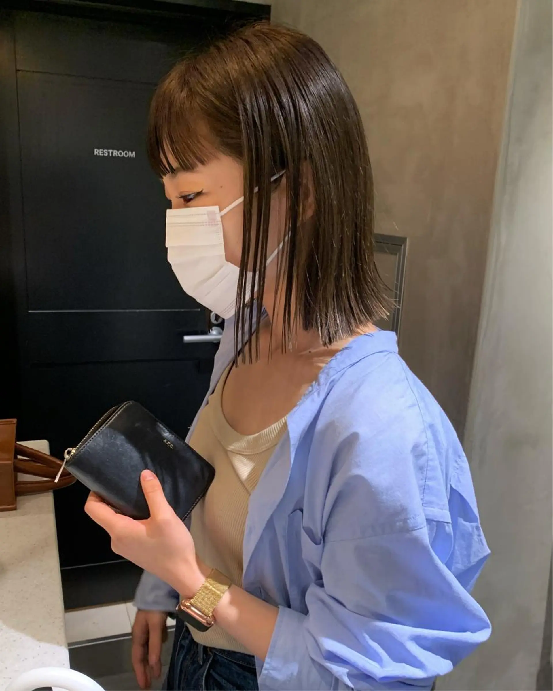 ミディアム カラー カット ヘアカラー トリートメント アンニュイヘア🪽 ayumiのヘアスタイル