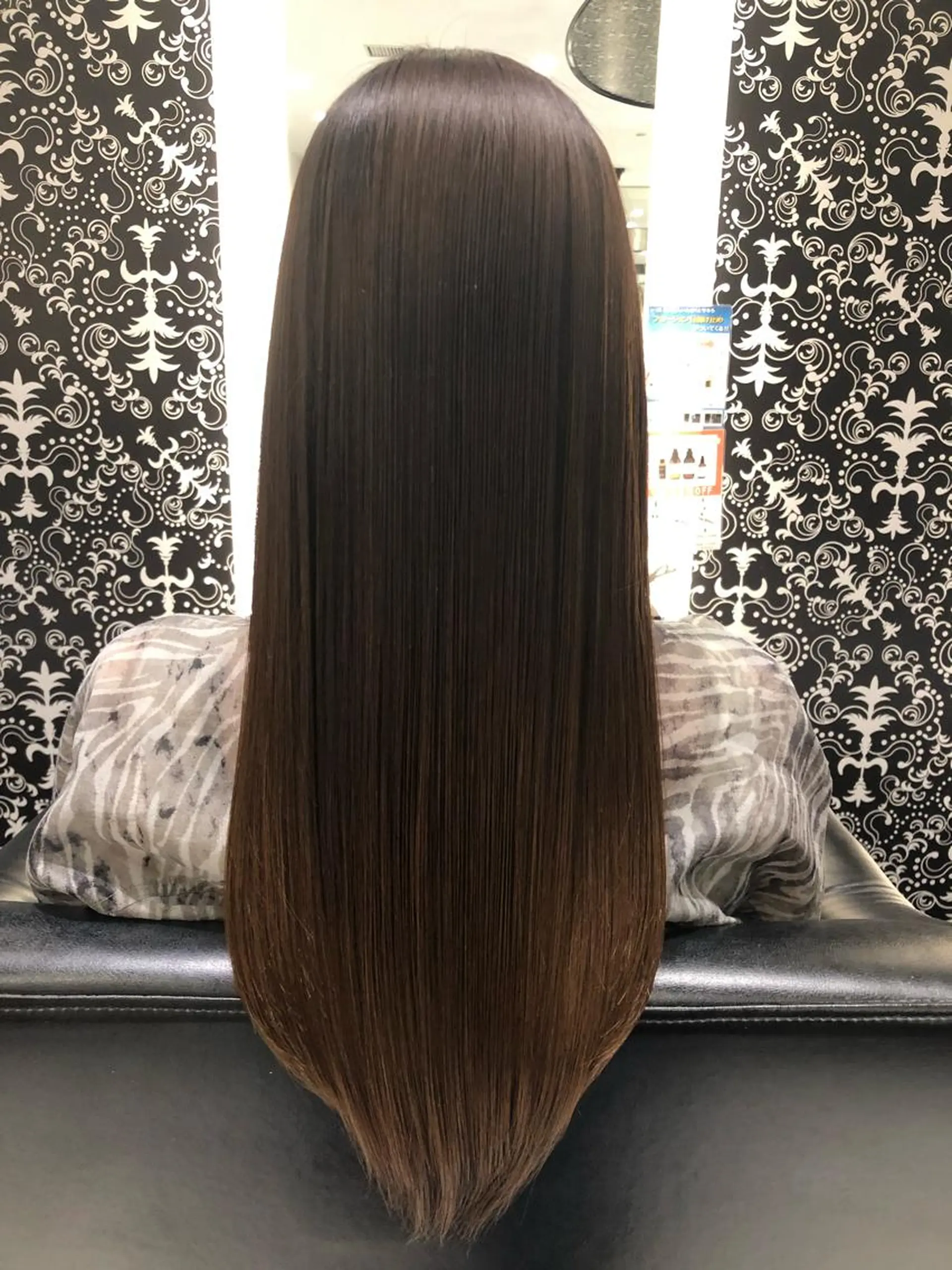 ロング ヘアカラー トリートメント 大野 仁のヘアスタイル