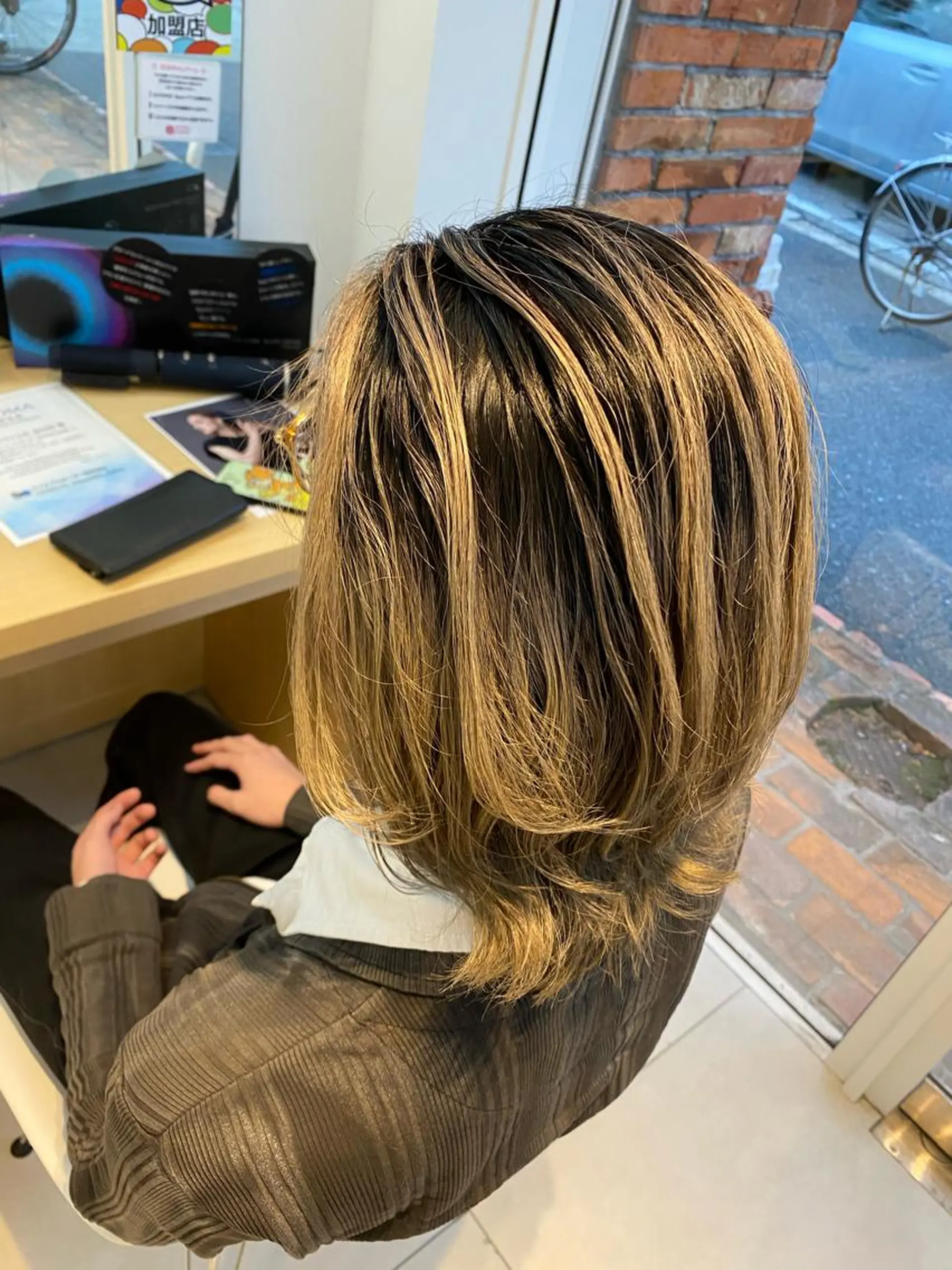 メンズ 🍀透明感抜群🍀/ ハイトーンカラーのヘアスタイル