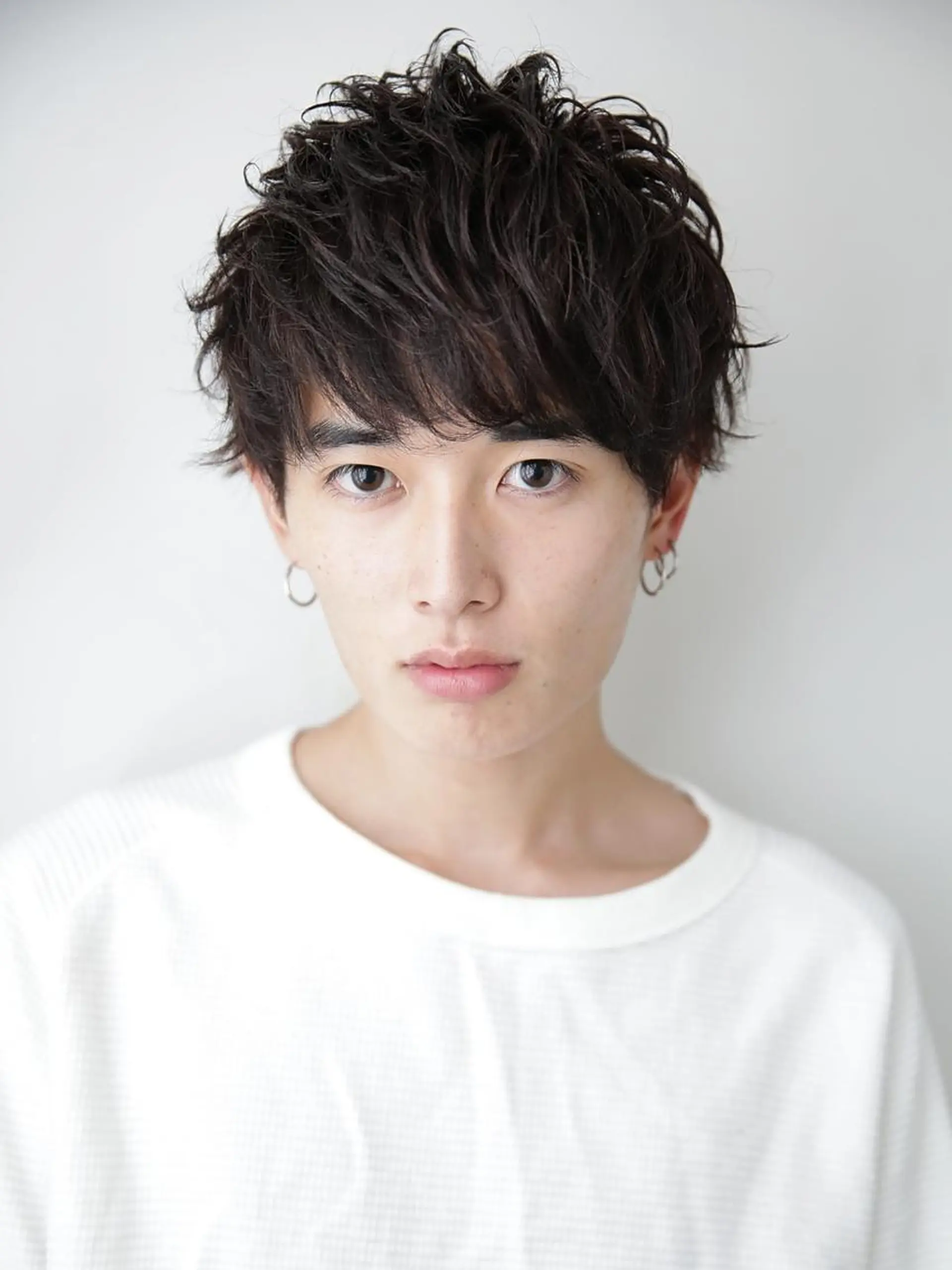 パーマ メンズ レイヤーカット✂️ 横浜No1♡下鳥翔子のヘアスタイル