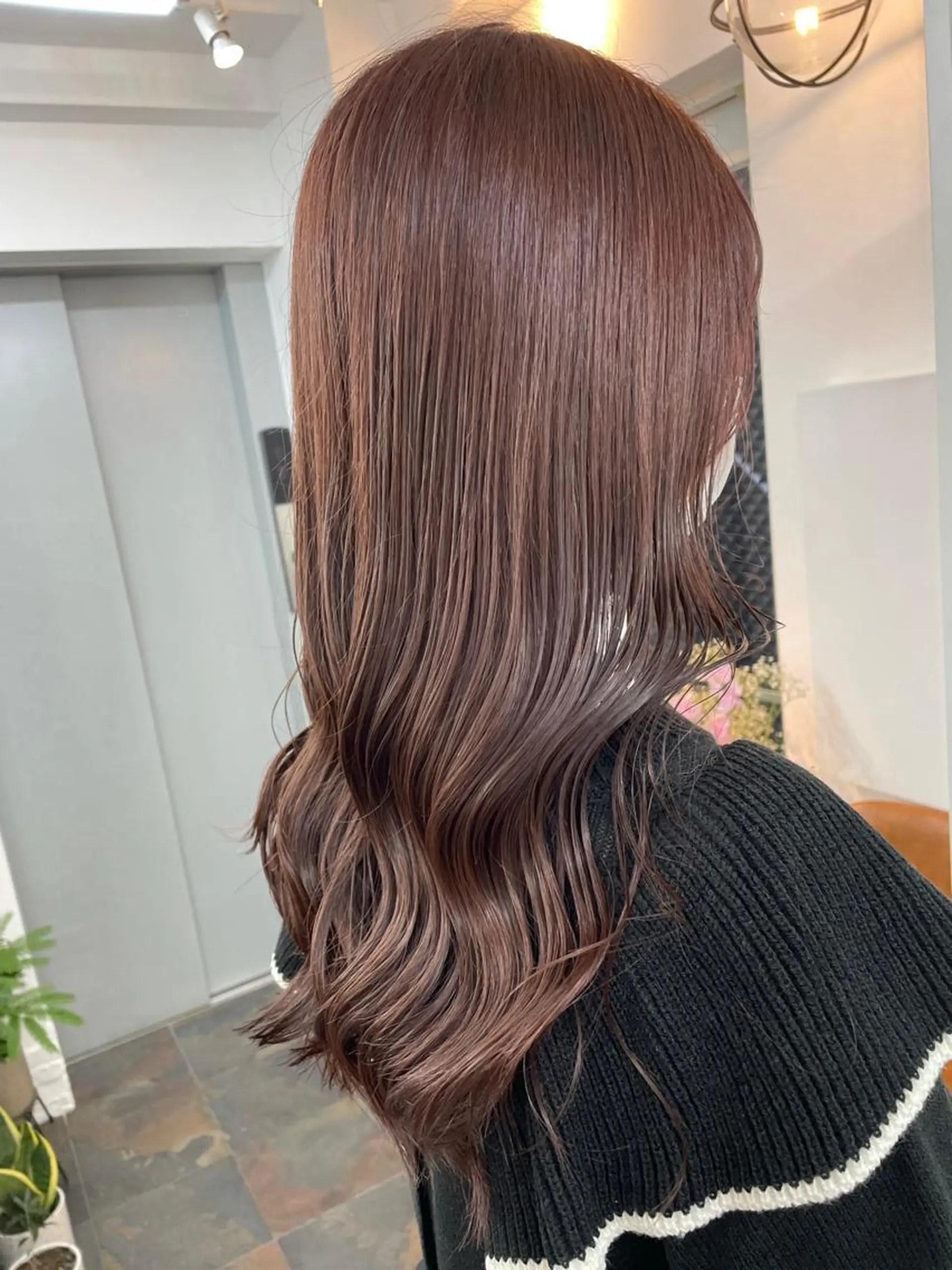 ロング ピンクブラウン 🌼たけや みのり🌿のヘアスタイル