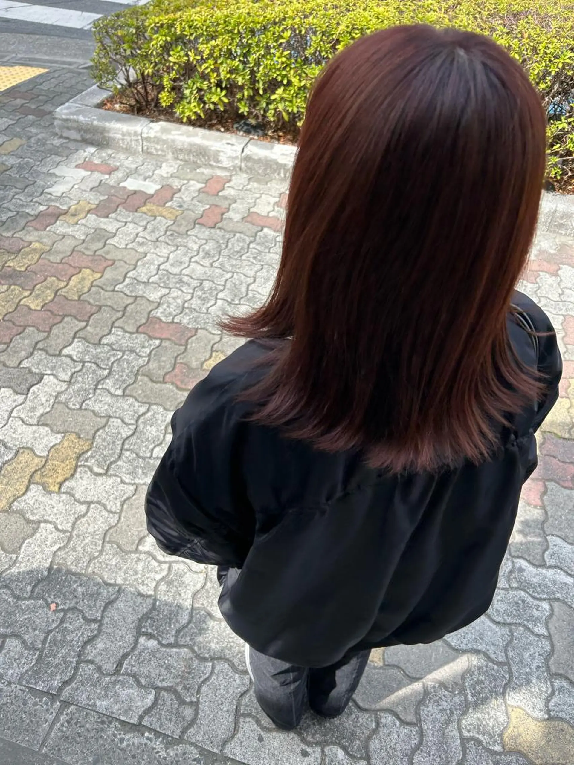 ミディアム カラー 物井 南帆 （ものいみほ）のヘアスタイル