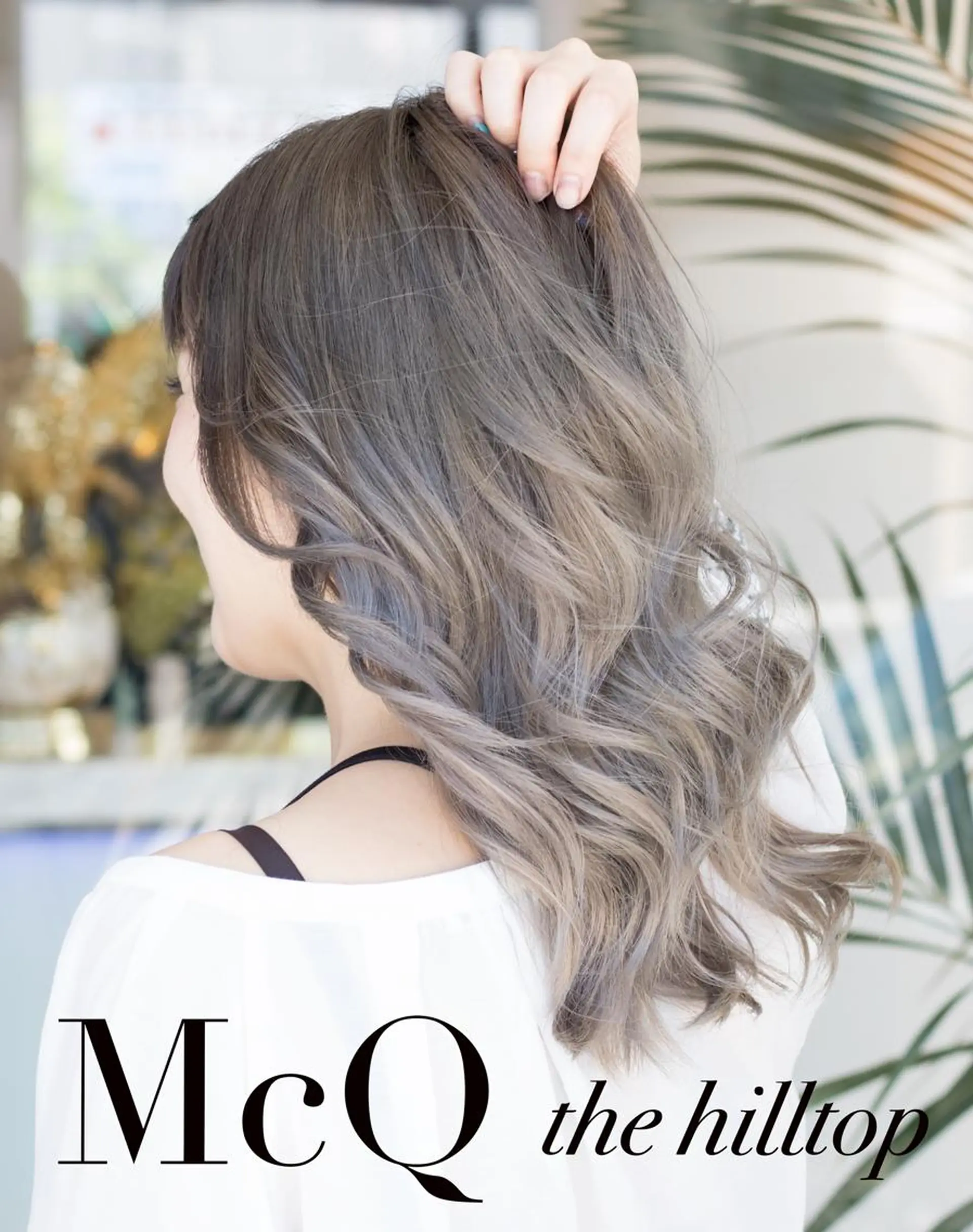 セミロング ヘアカラー トリートメント haretoki 髪質改善サロンのヘアスタイル