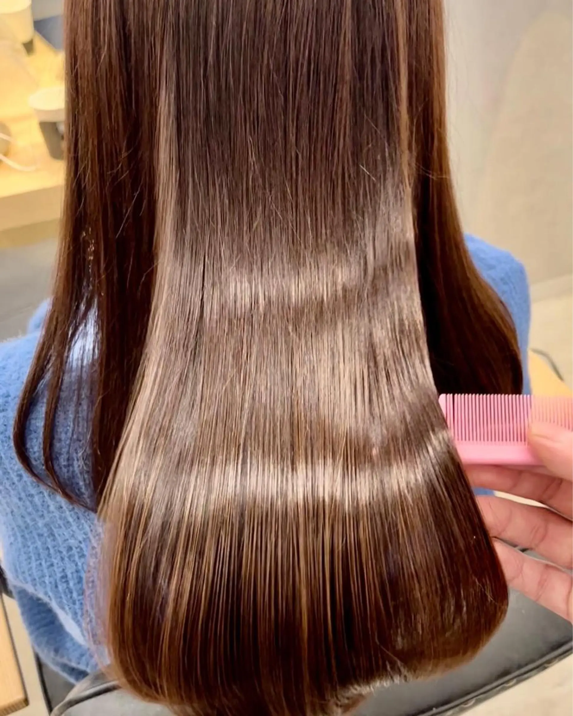 セミロング カラー カット ヘアカラー トリートメント 天野 涼のヘアスタイル