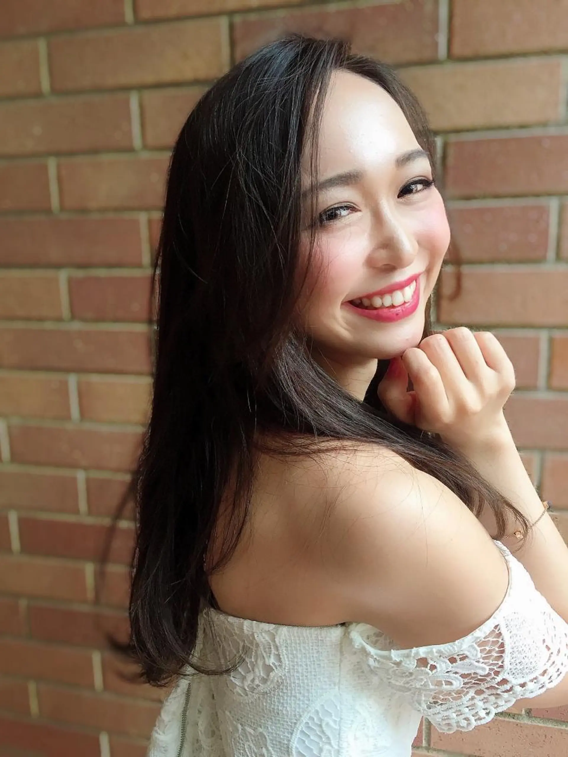 ロング カラー パーマ ヘアアレンジ HEADS ex市川 ママ美容師ARISAのヘアスタイル