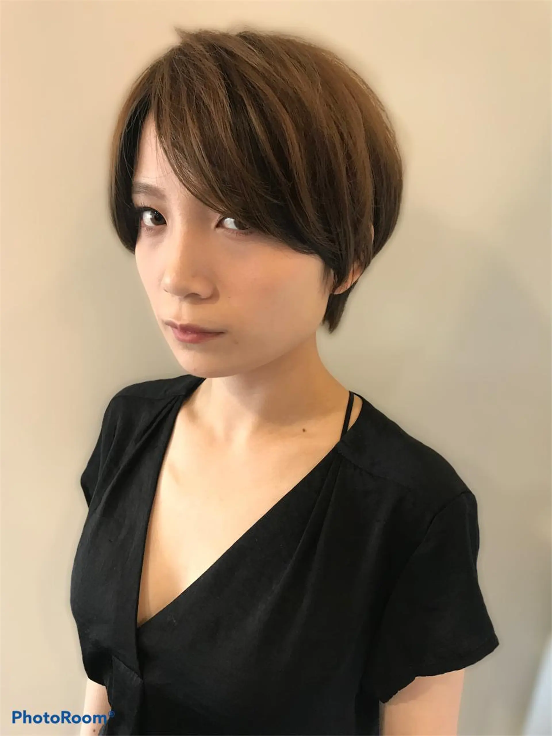 ショート カット 縮毛矯正/ 髪質改善 /ショート 圍 崇行のヘアスタイル