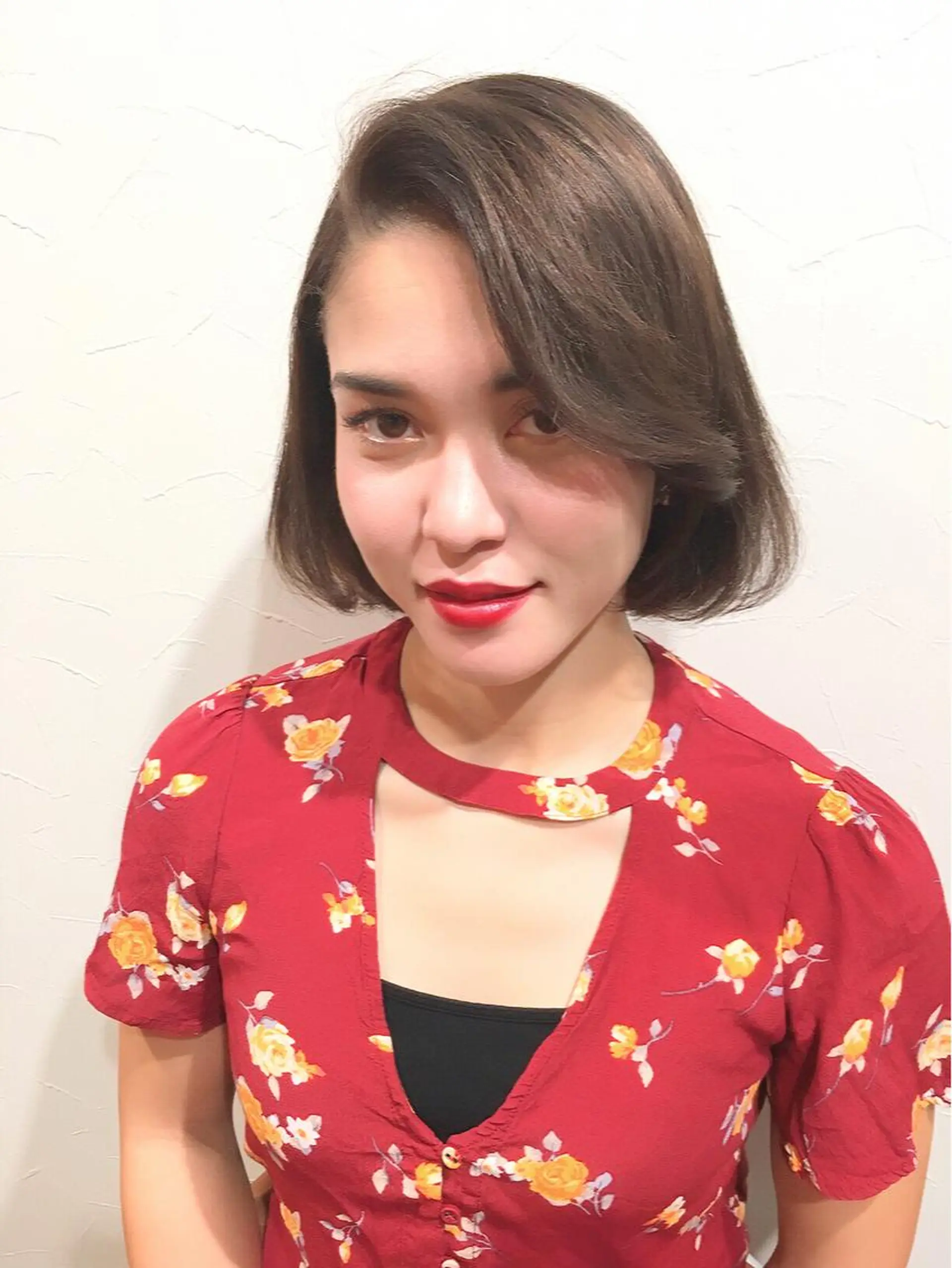 ショート ミディアム カラー ヘアアレンジ 柔らか垢抜けｶﾗｰと ｶｯﾄ🫧ASUKAのヘアスタイル