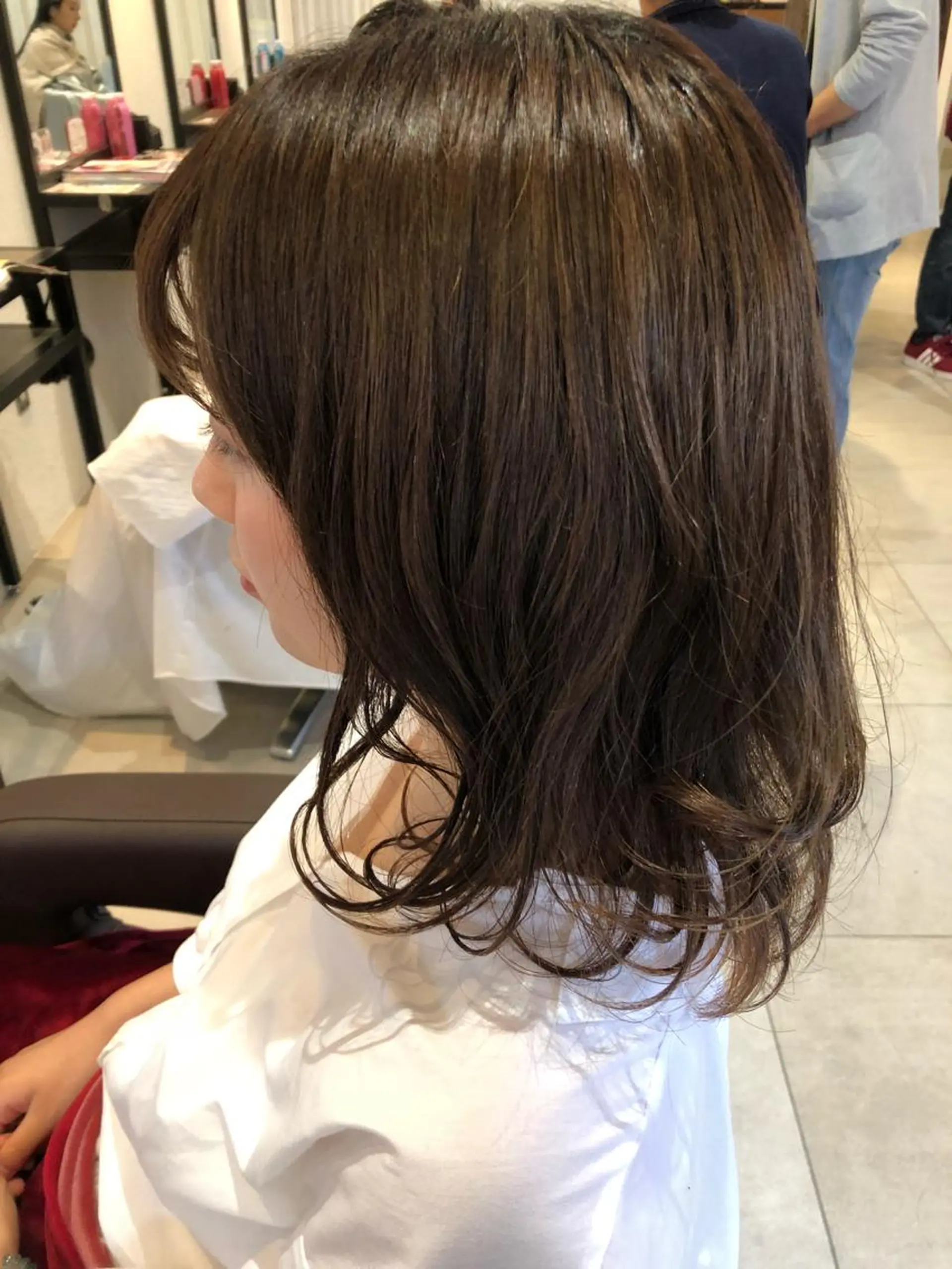 ミディアム 笠谷 正之のヘアスタイル