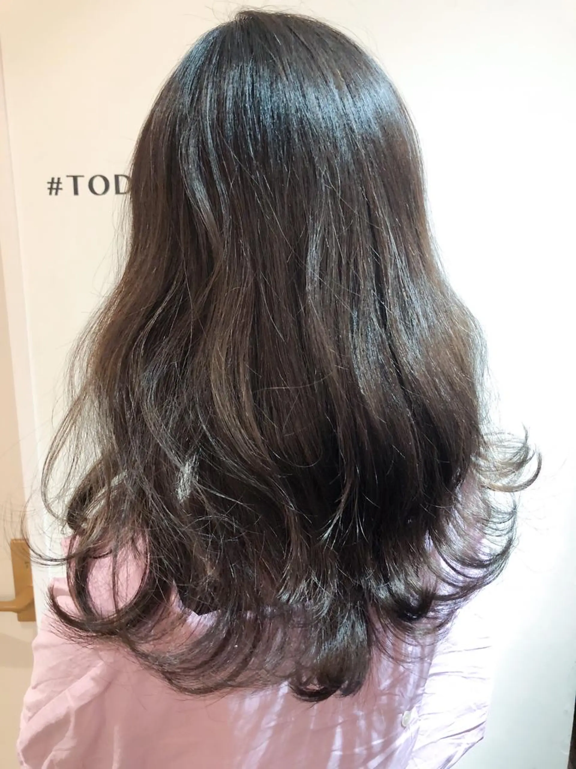セミロング カラー グレージュ ヘアカラー トリートメント 🧡ショートの達人 🧡SHOのヘアスタイル