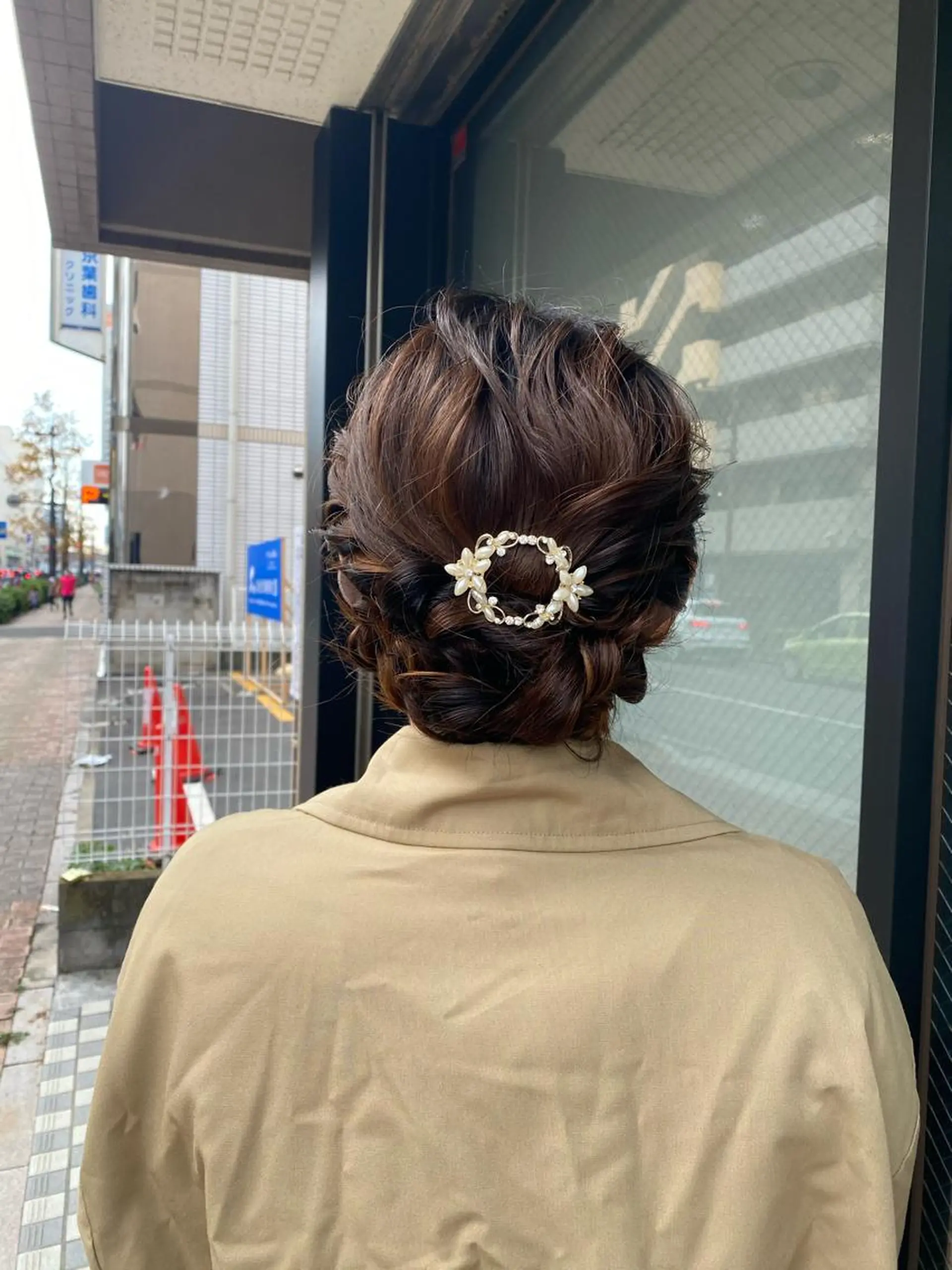 ロング ヘアアレンジ サプリームヘア 飯田みち瑠のヘアスタイル