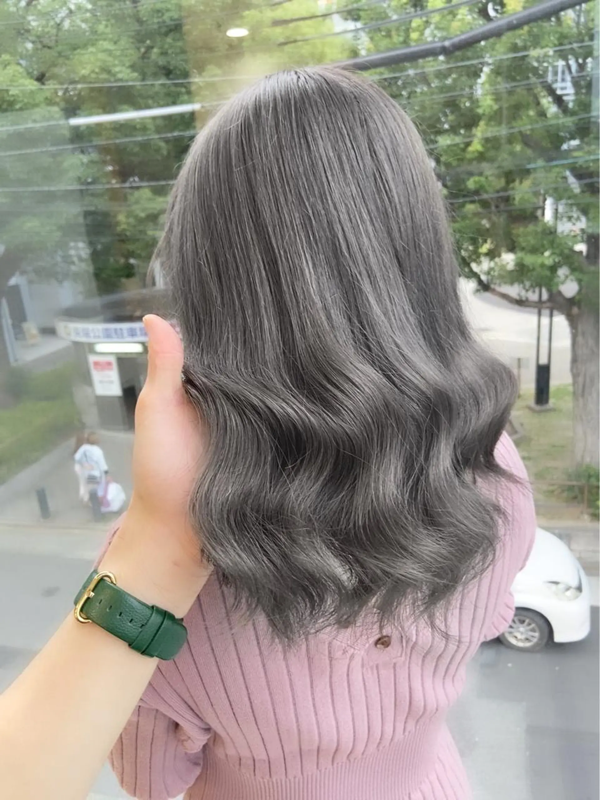カラー 緑区/艶髪 🦋柿下のヘアスタイル