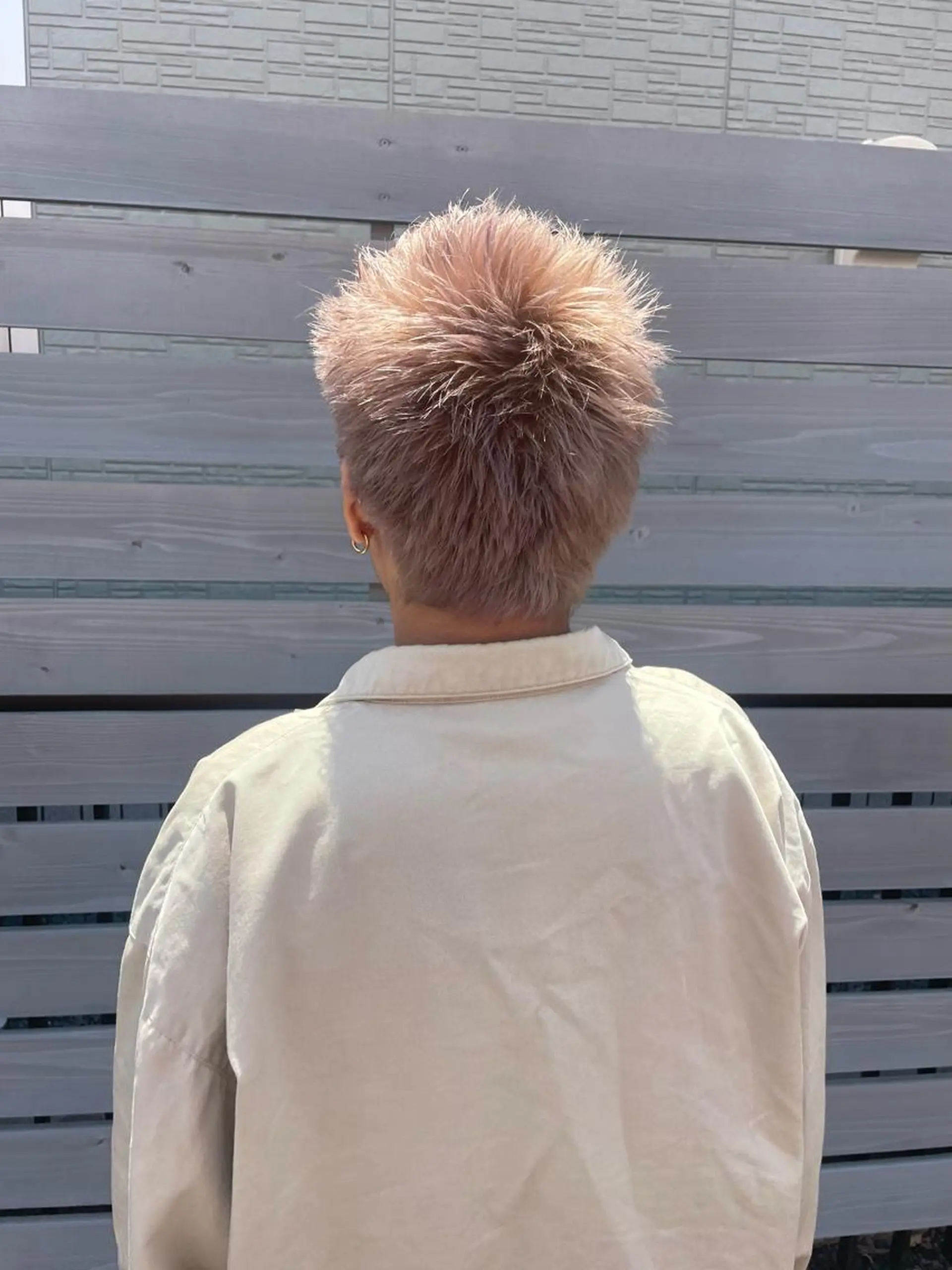 カラー メンズ ベージュ/透明感/ 桃子🎀のヘアスタイル