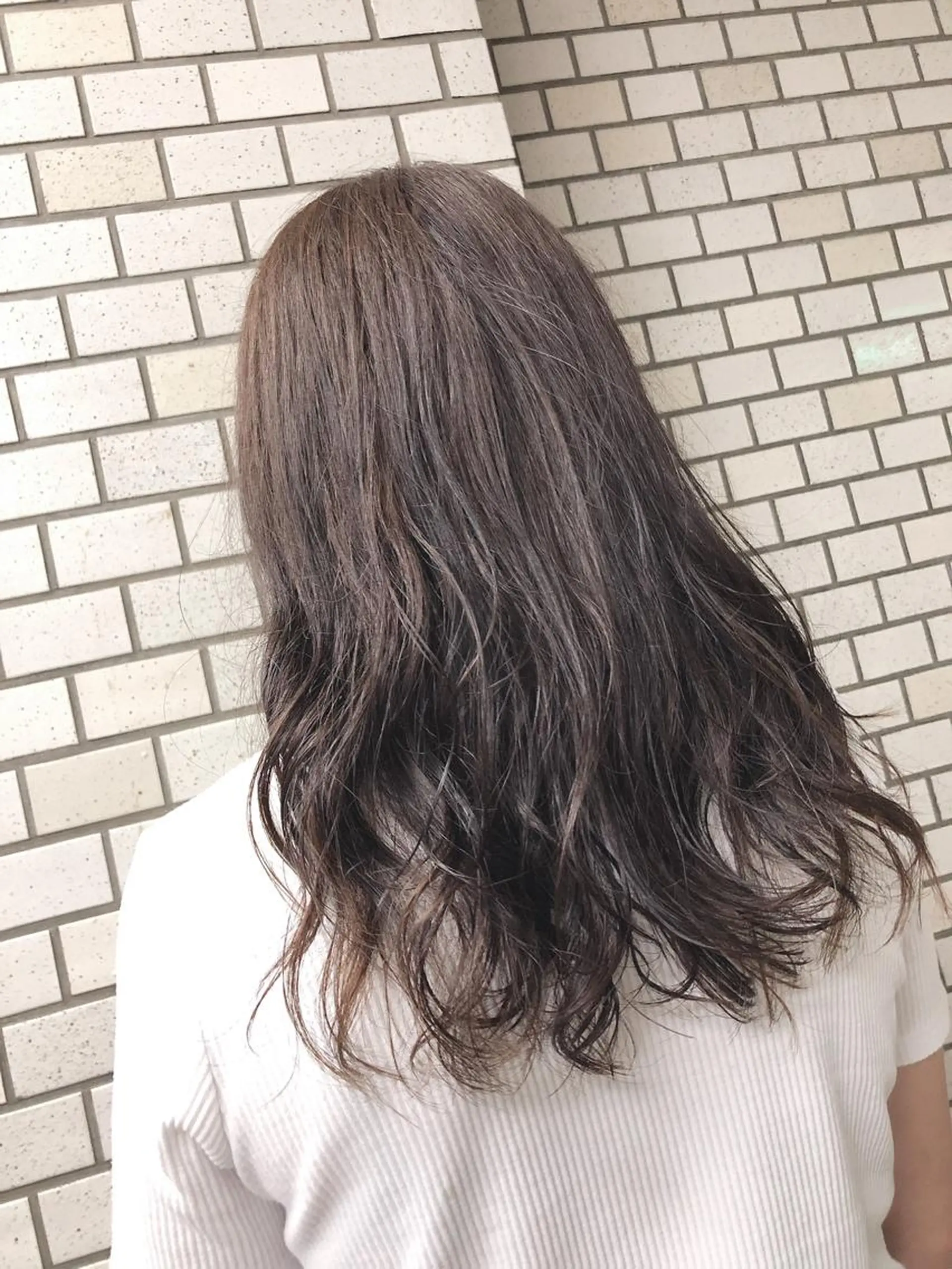 セミロング パーマ hair &eye LAWE.店長のヘアスタイル