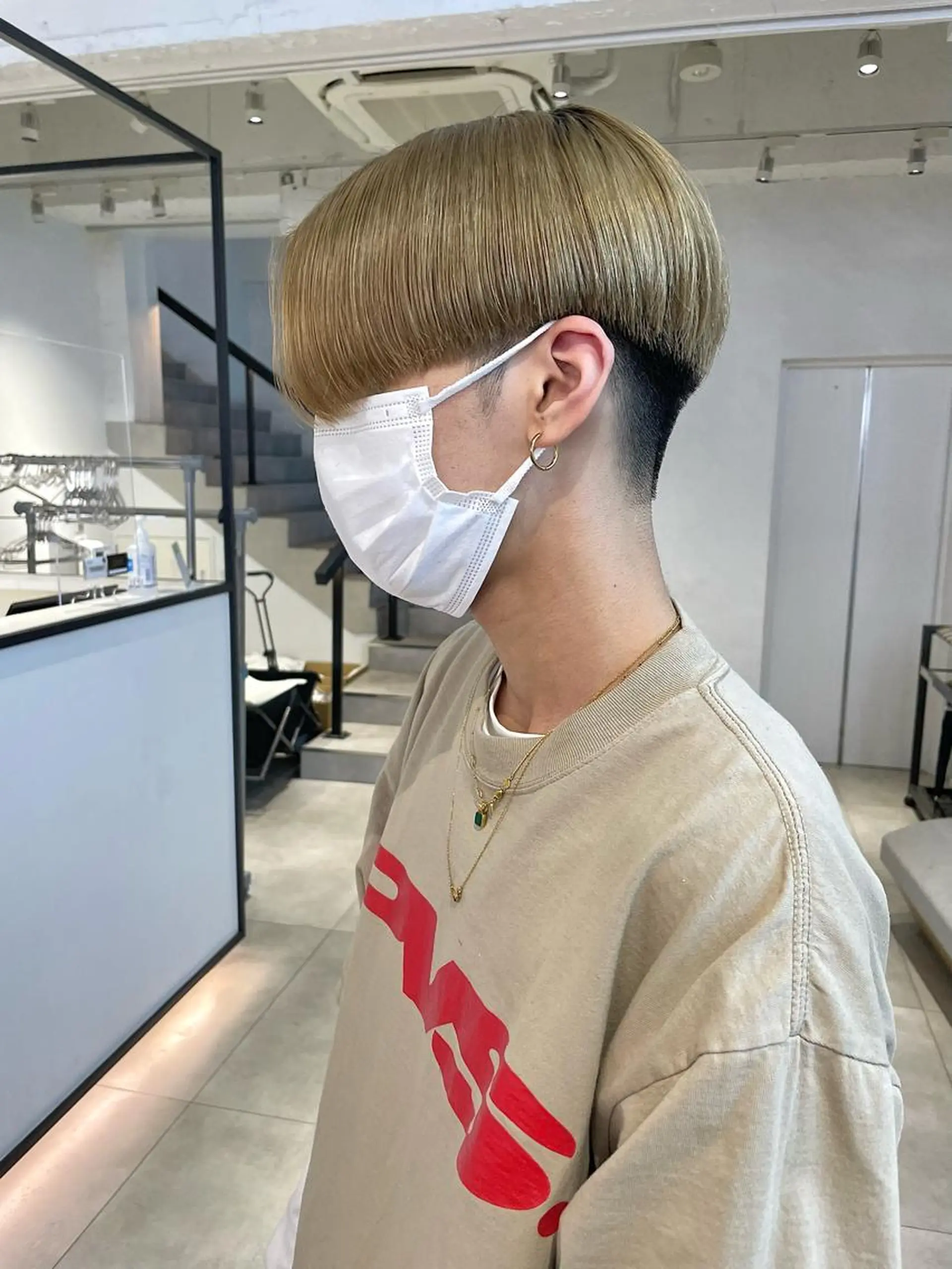 ショート メンズ カット 🇰🇷カルマパーマ kaito🇰🇷のヘアスタイル