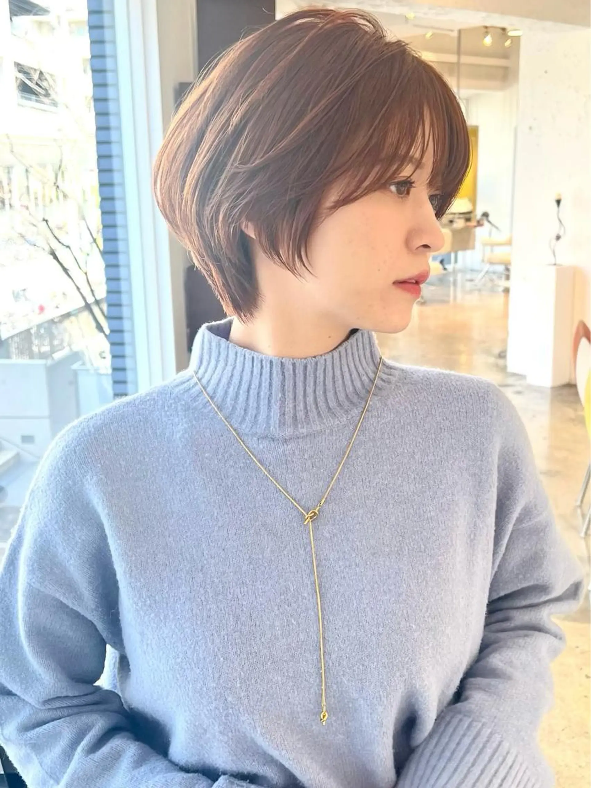 ショート ショート/ボブ/縮毛 三上達大のヘアスタイル