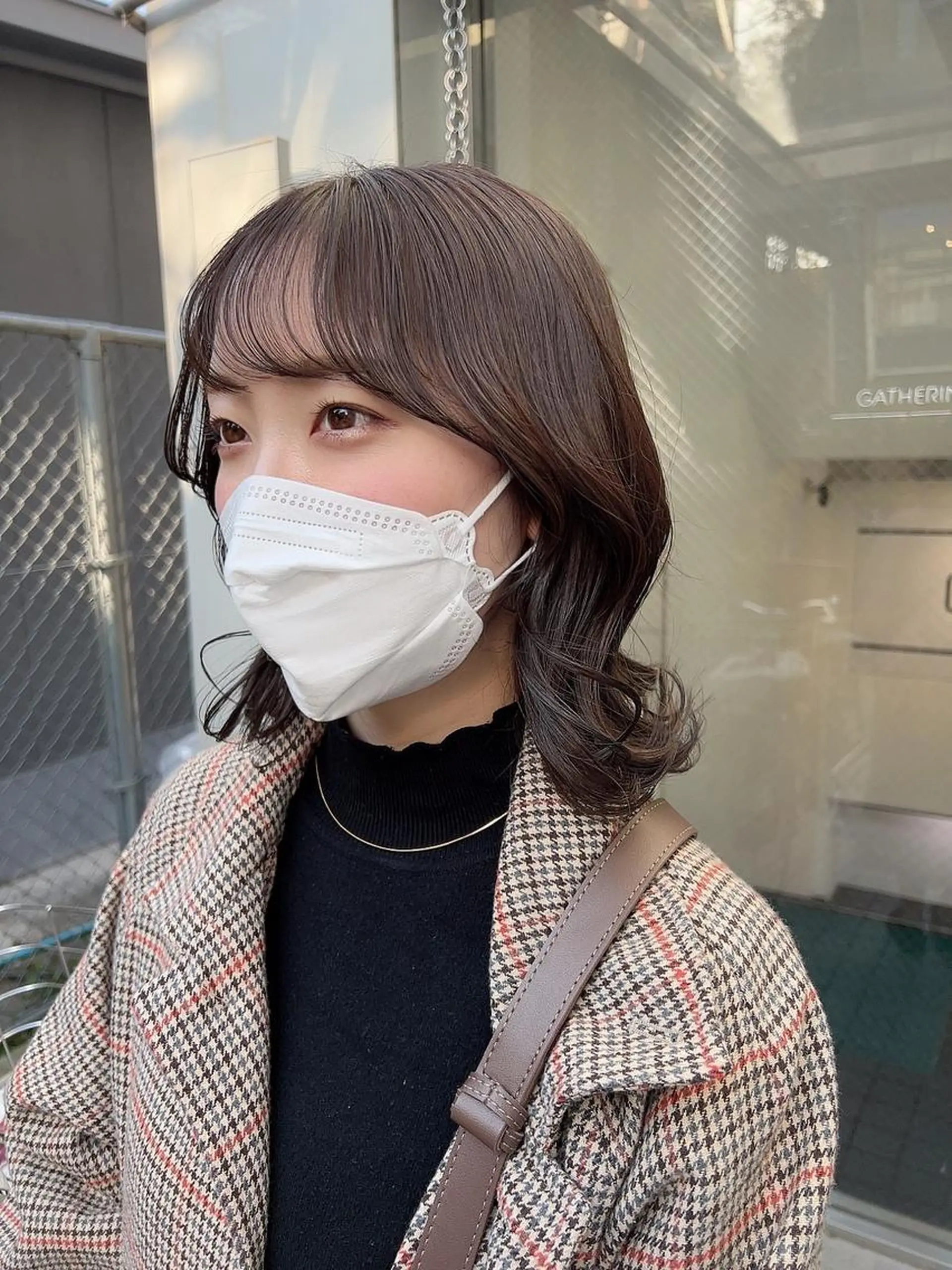 ミディアム カラー 似合わせヘア🫶🏻 つきいてるみのヘアスタイル