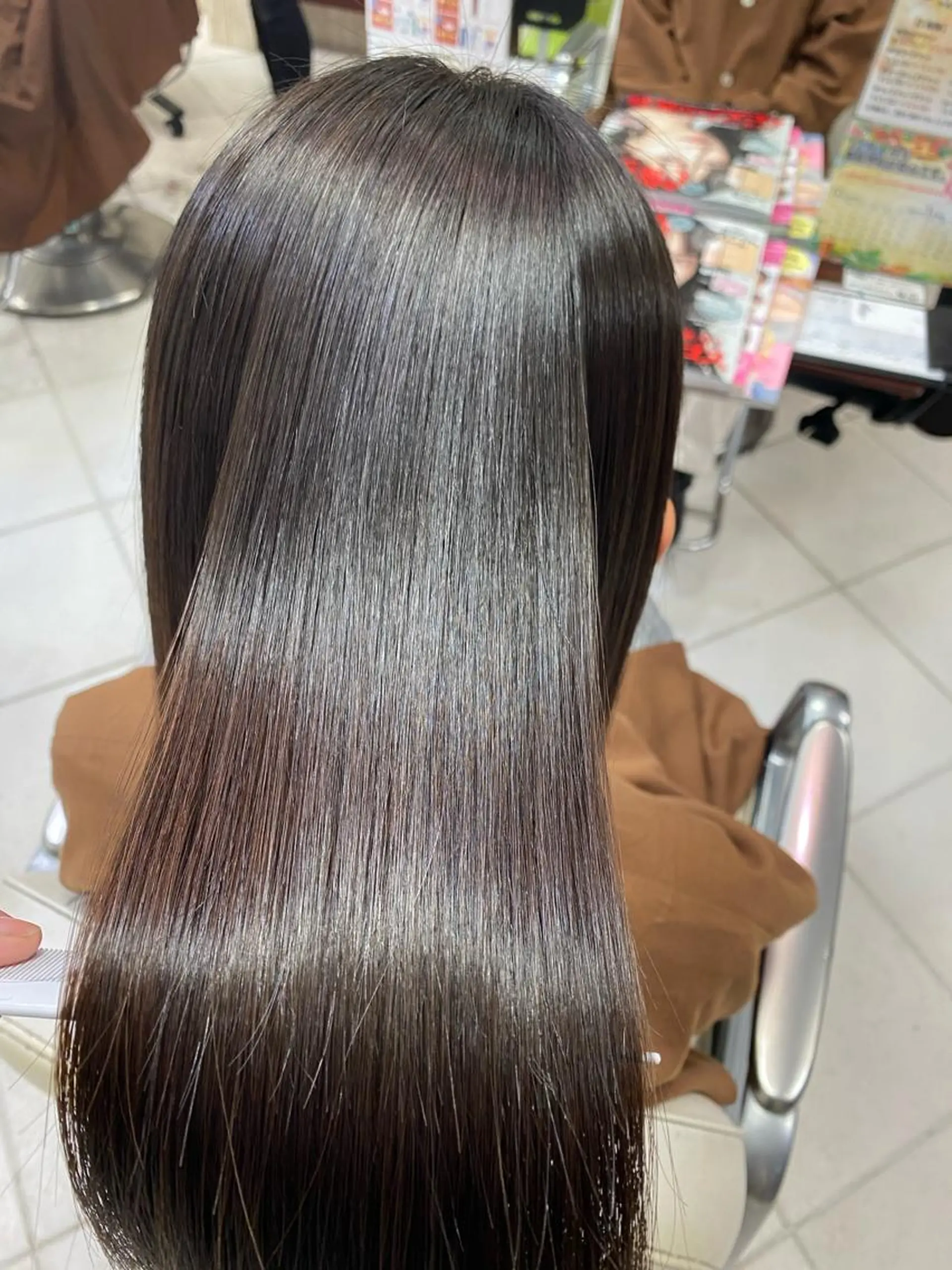 縮毛矯正 marron 加瀬のヘアスタイル