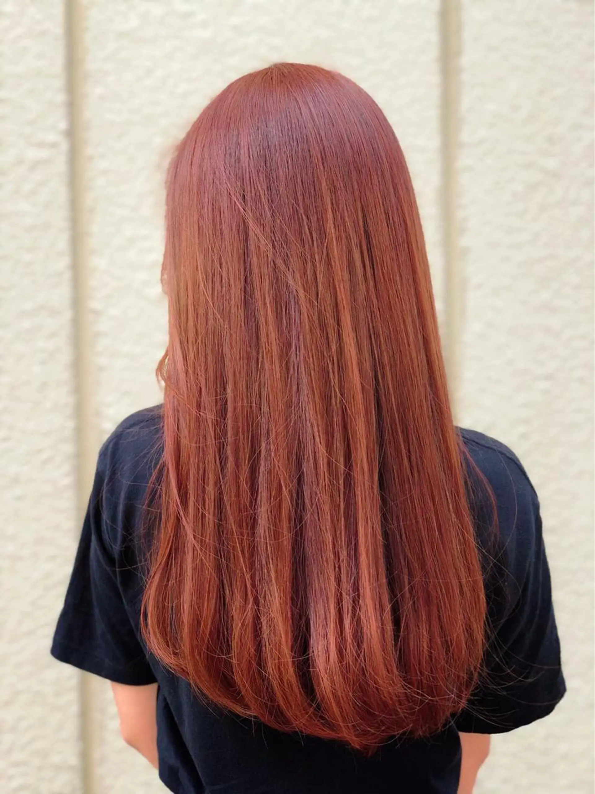 ロング カラー 舩坂 友賀のヘアスタイル