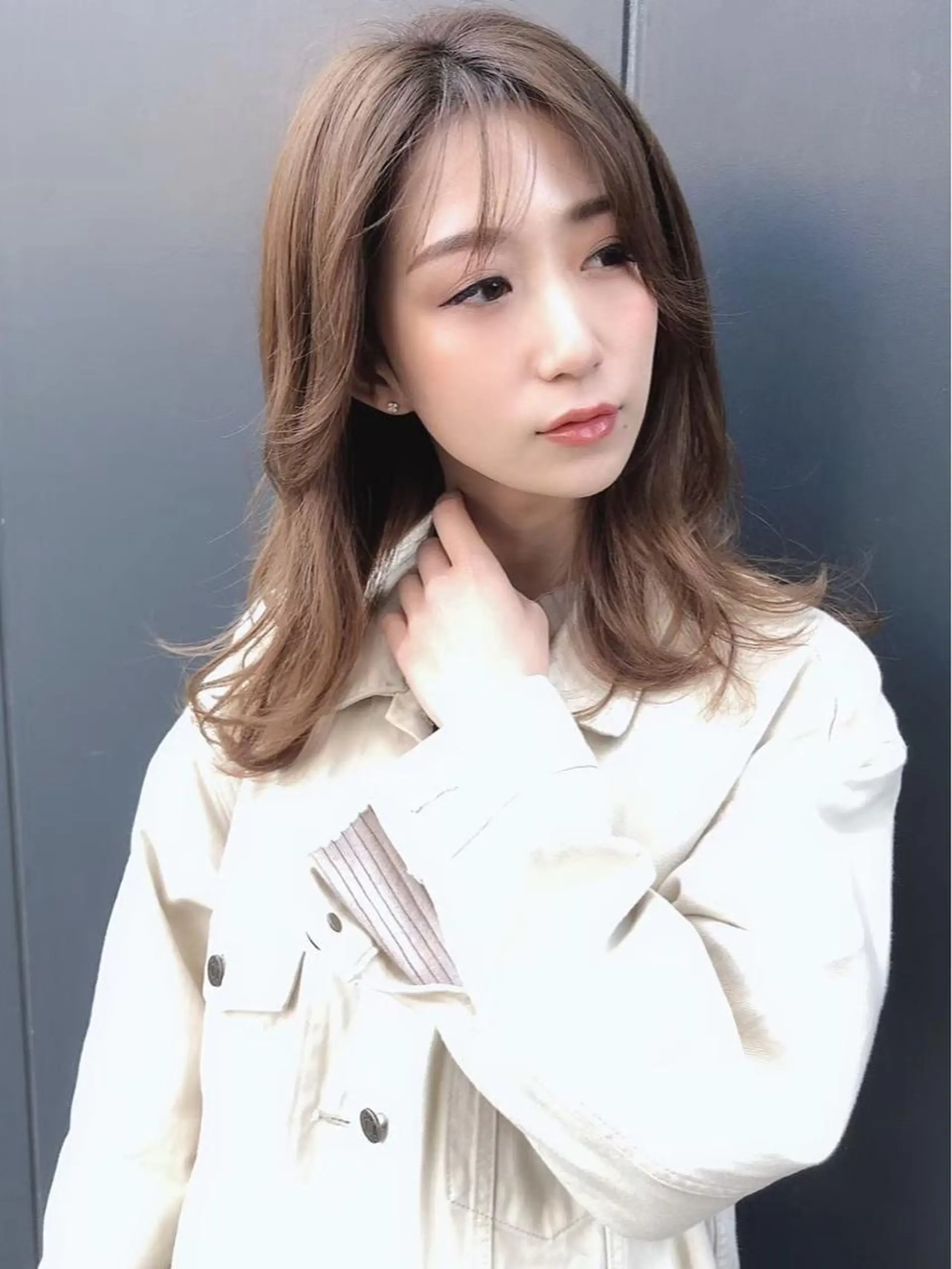 セミロング ヘアカラー トリートメント メンズパーマ 髪質改善☆有馬のヘアスタイル