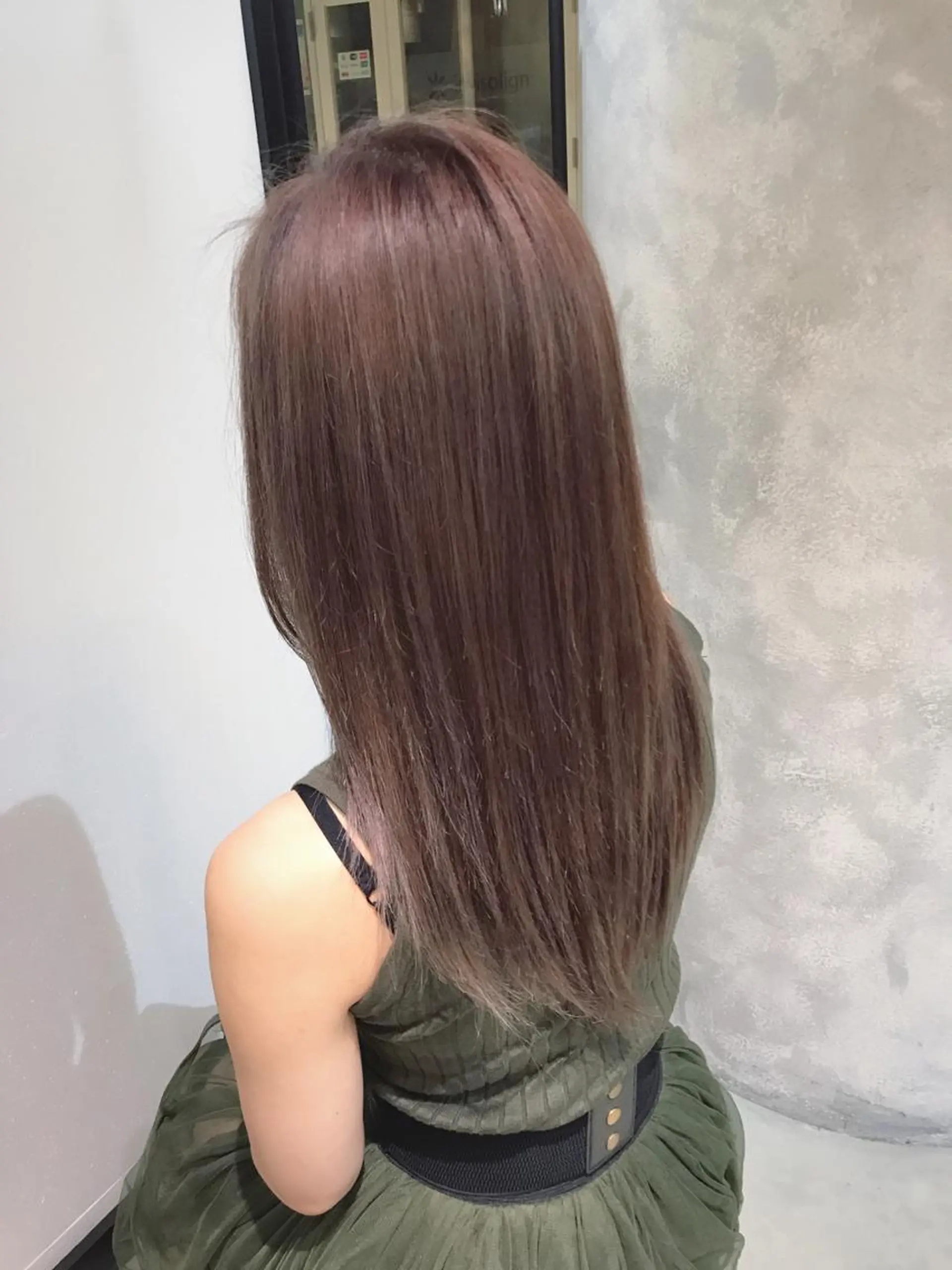 ロング カラー ラベンダーカラー 松村 崇弘のヘアスタイル