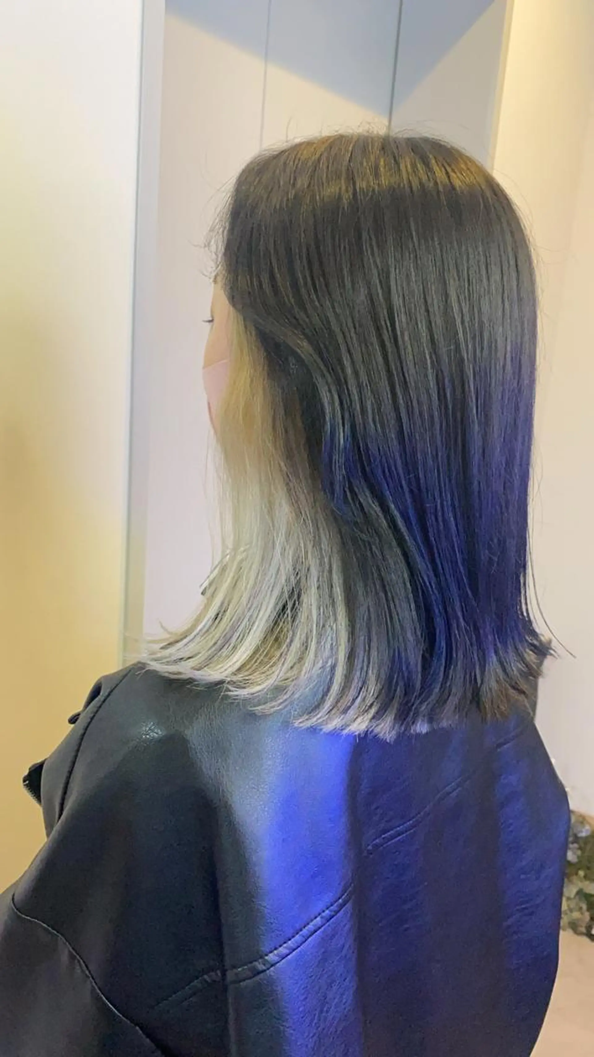 ミディアム カラー ブリーチ インナーカラー カット ヘアカラー トリートメント scene. haraのヘアスタイル