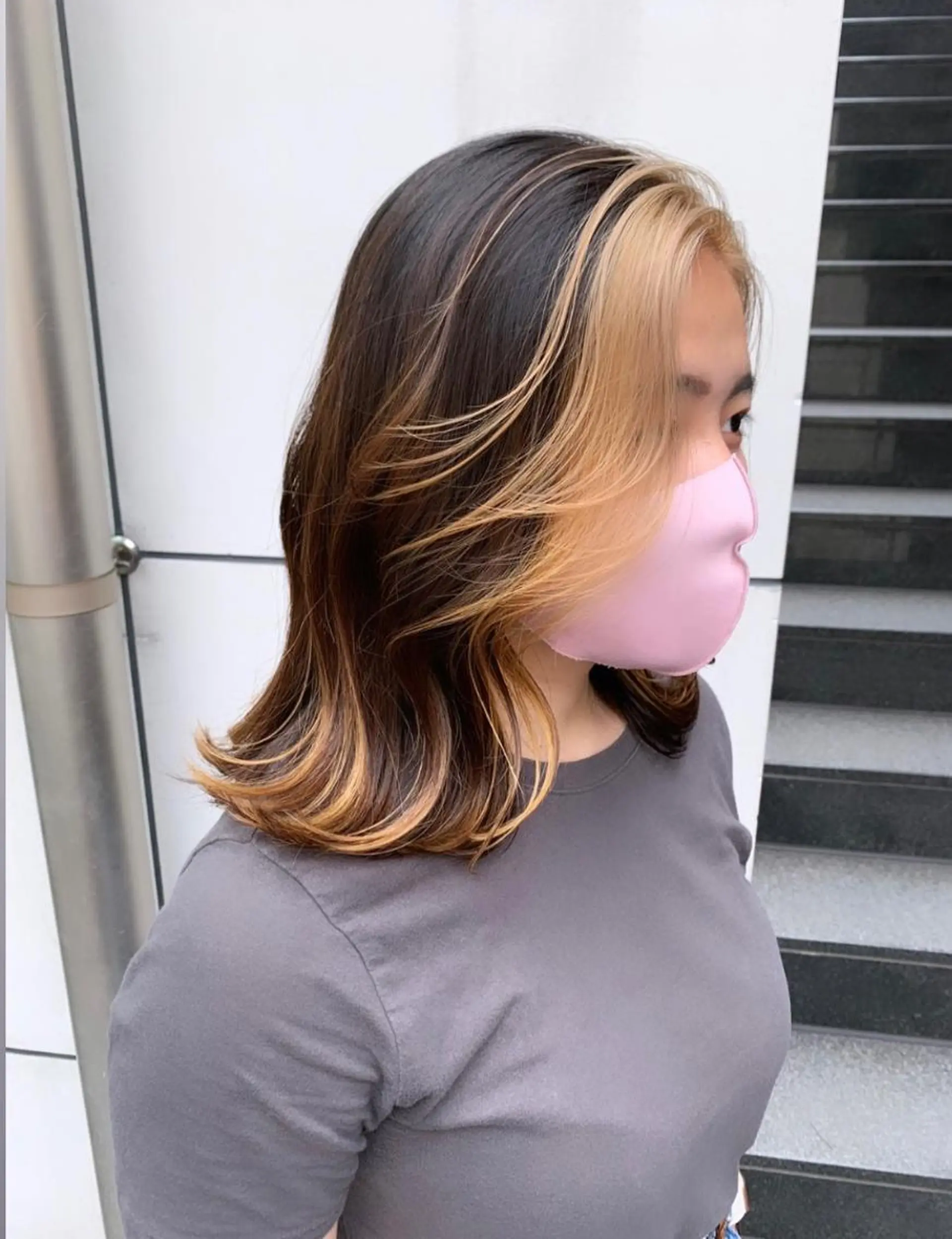 セミロング カラー ヘアカラー 💘大人可愛く💘 Natsuki❥❥❥のヘアスタイル