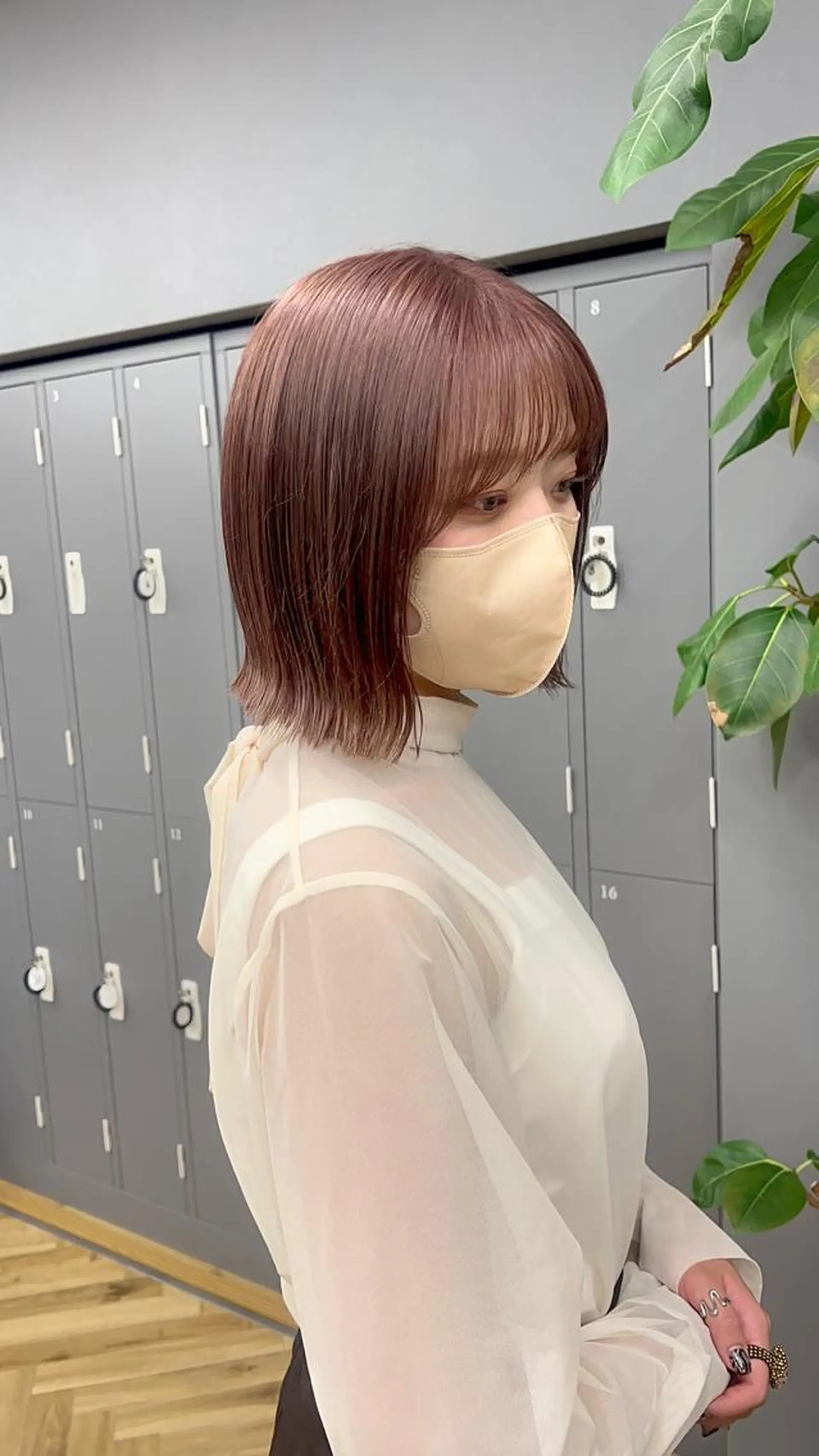 ミディアム ボブ 🫧ふじたまゆ🫧 レイヤーカット✂︎のヘアスタイル