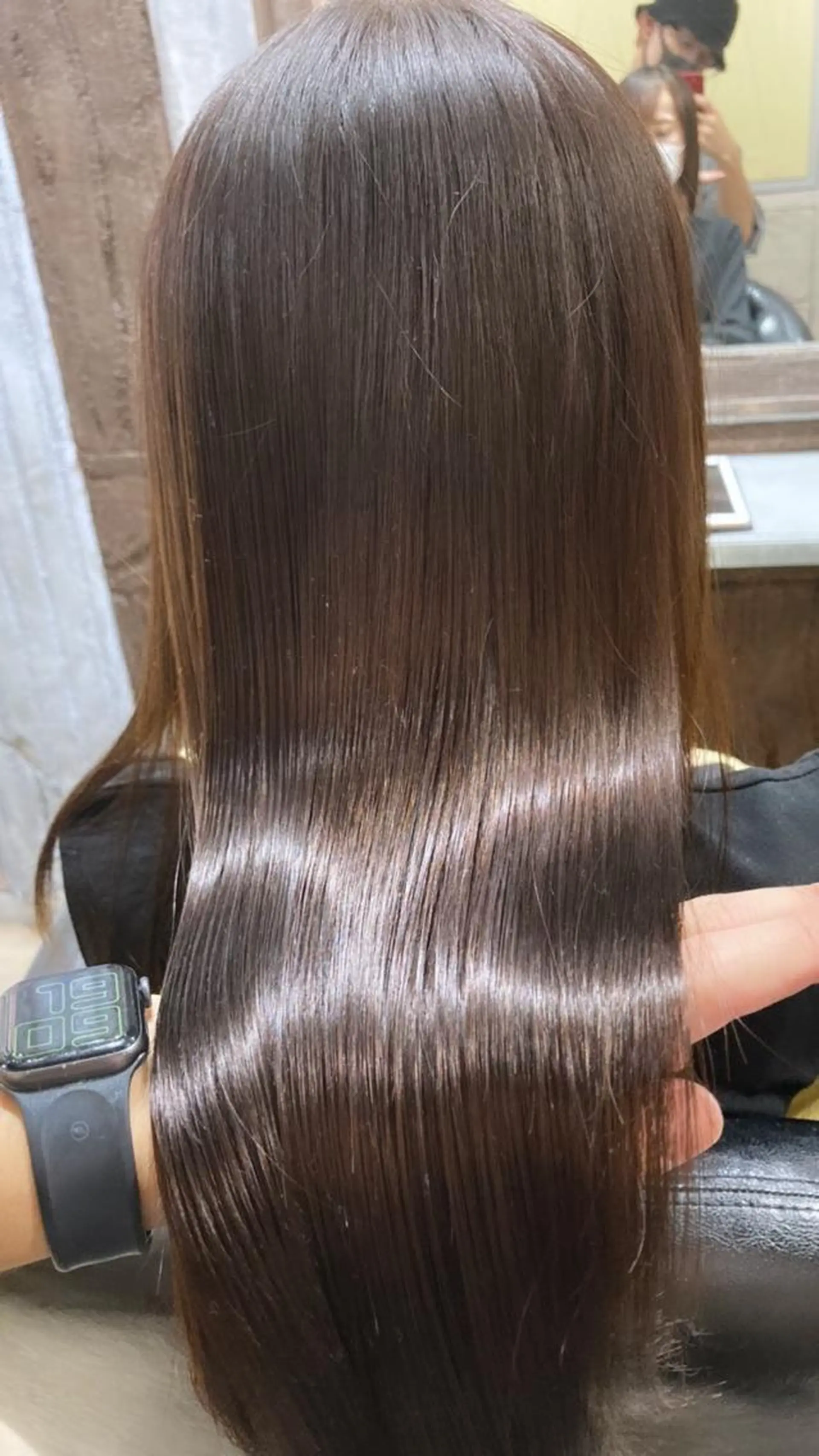 カラー 6Dエクステ/シール エクステ/かんなのヘアスタイル