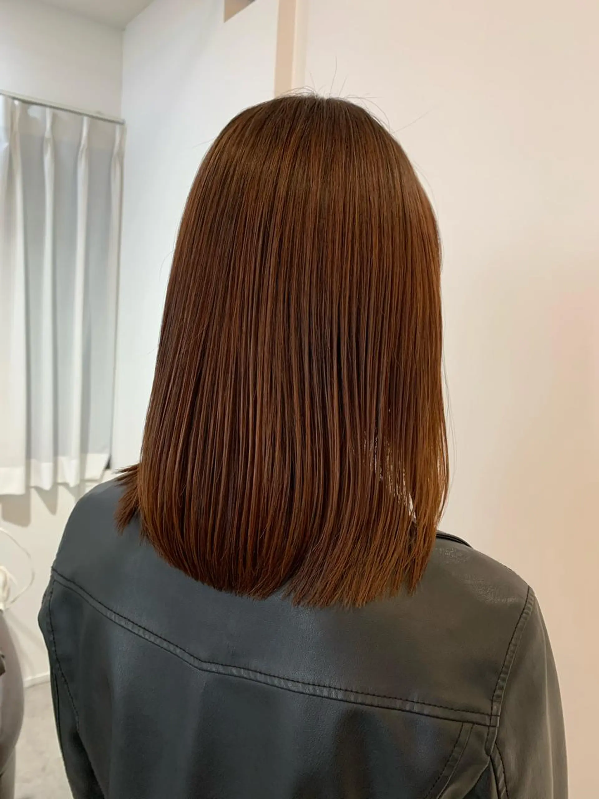 ミディアム カラー i'll 未空のヘアスタイル