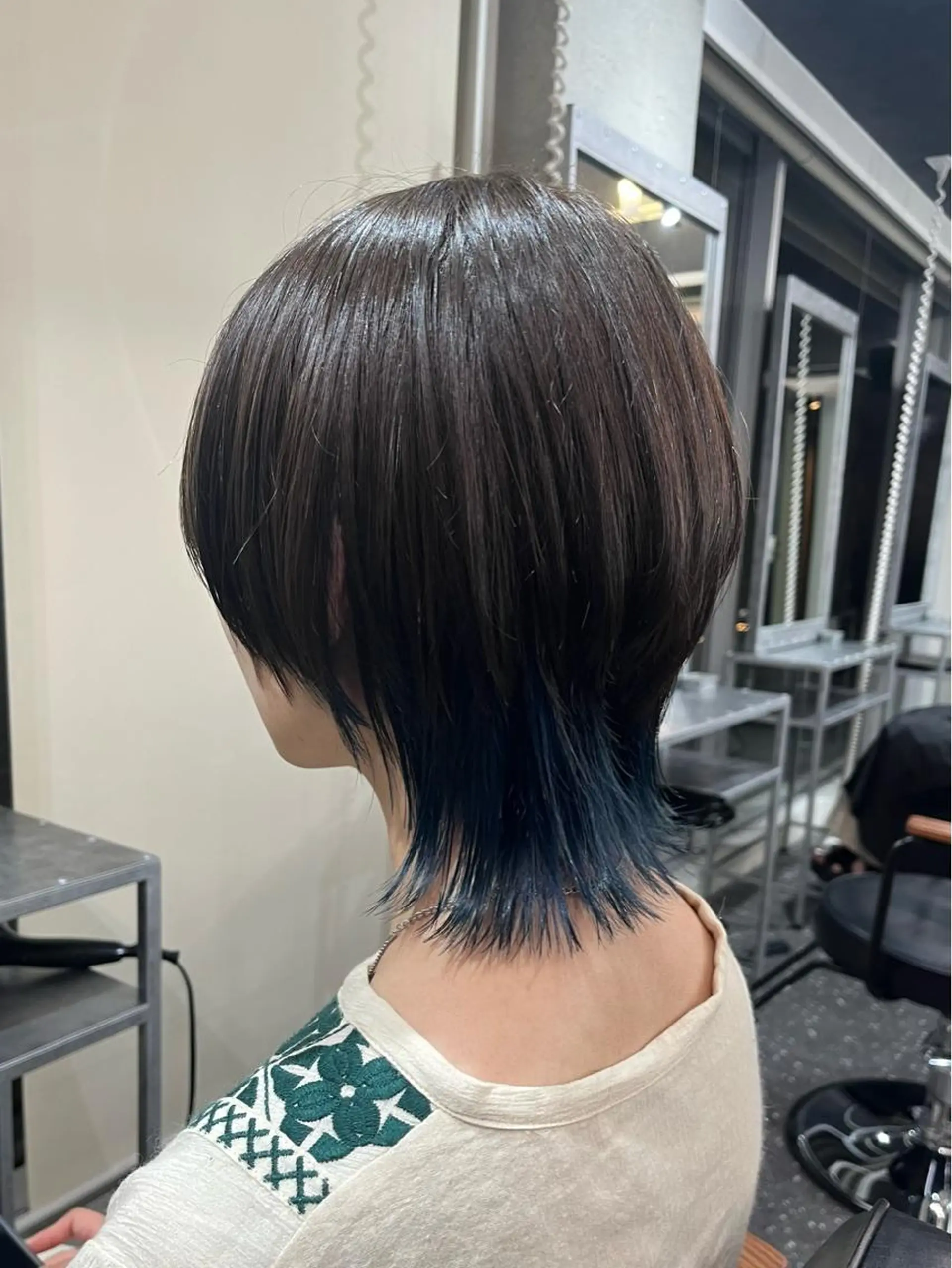 ショート カラー トリートメント レイヤー/髪質改善 /艶カラー/SAKIのヘアスタイル