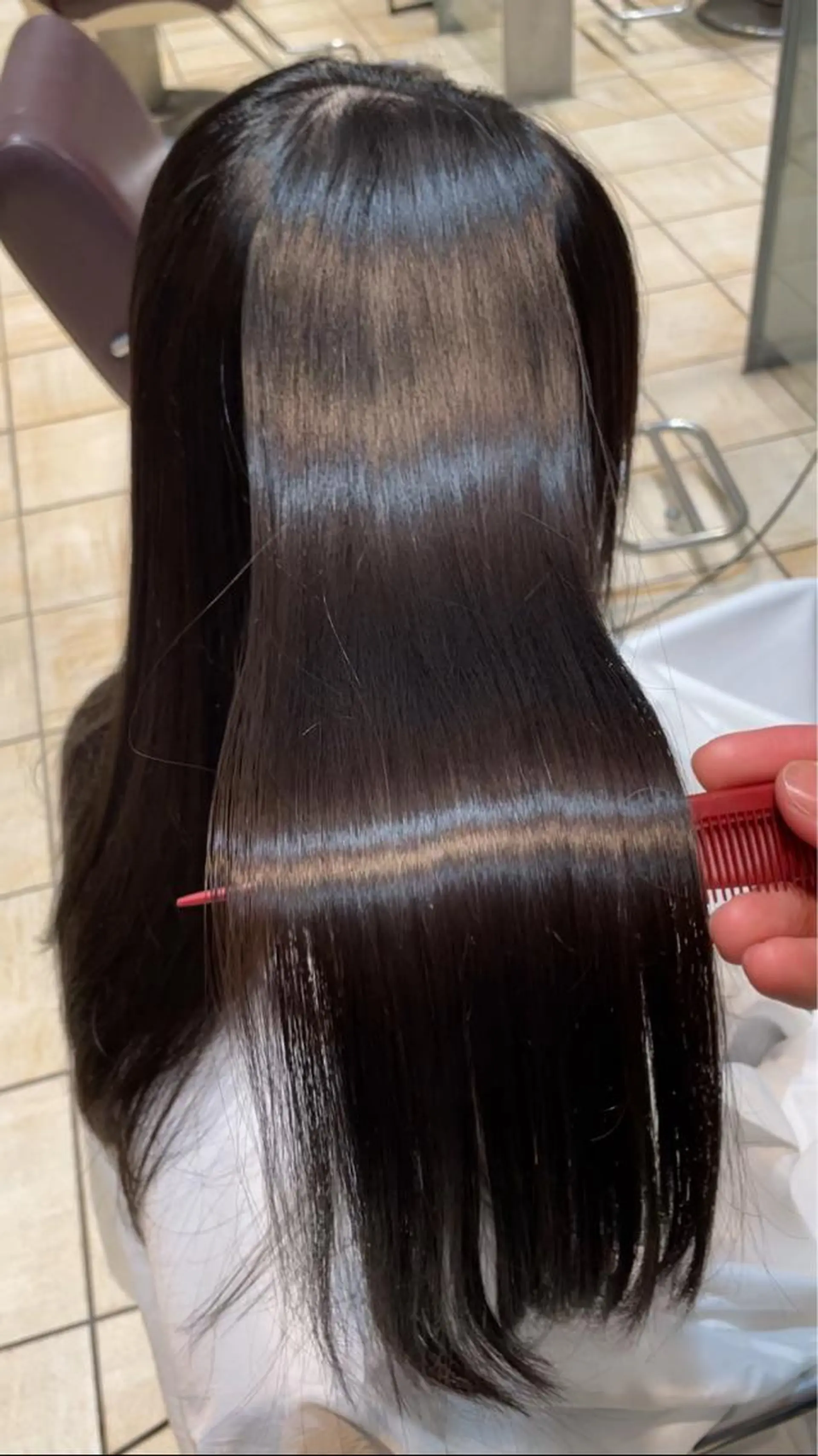 ロング カットモデル/ 🌷内藤美乃🌷のヘアスタイル