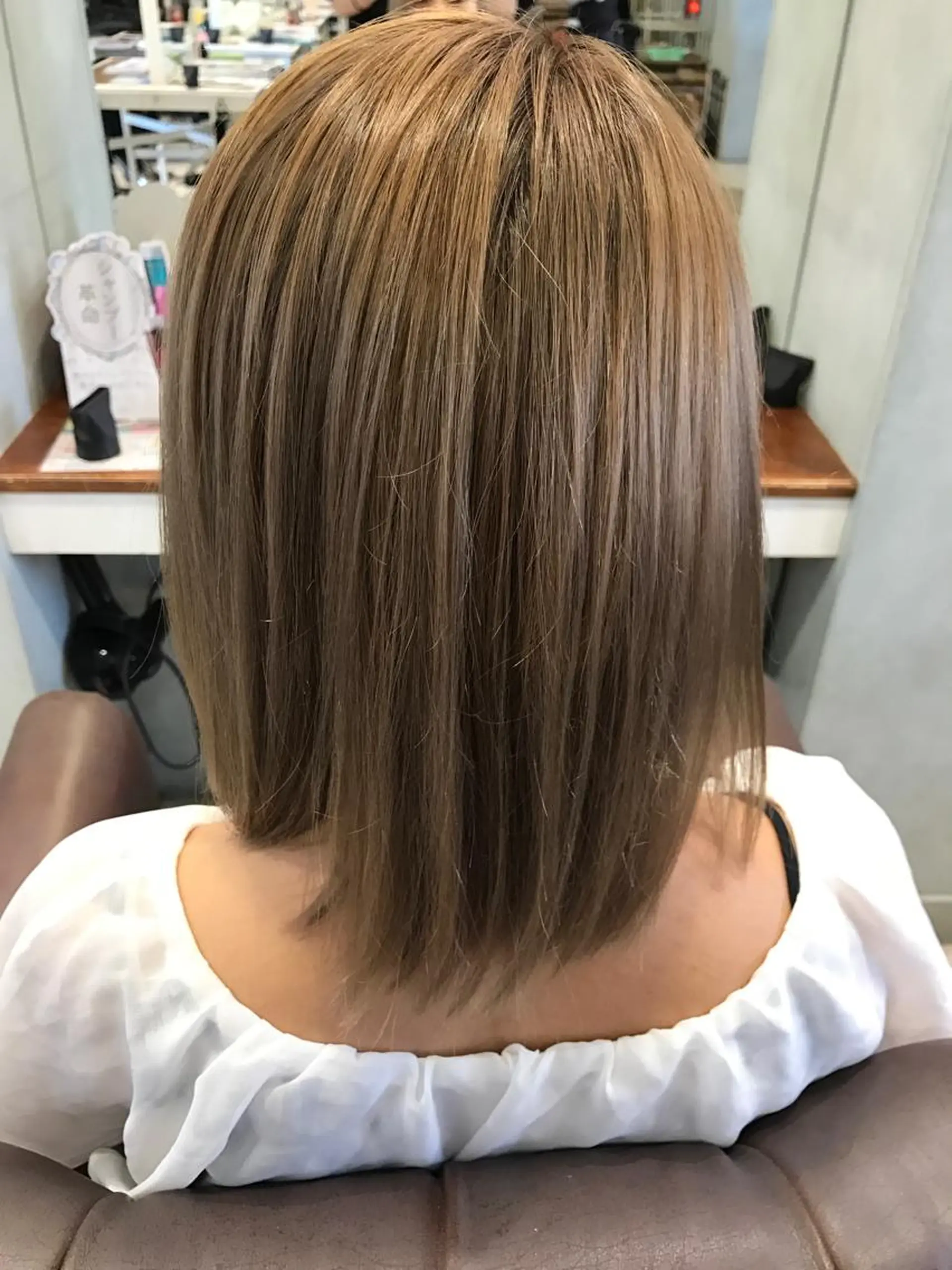 ショート カラー 外国人風カラー 粟田 めぐみのヘアスタイル